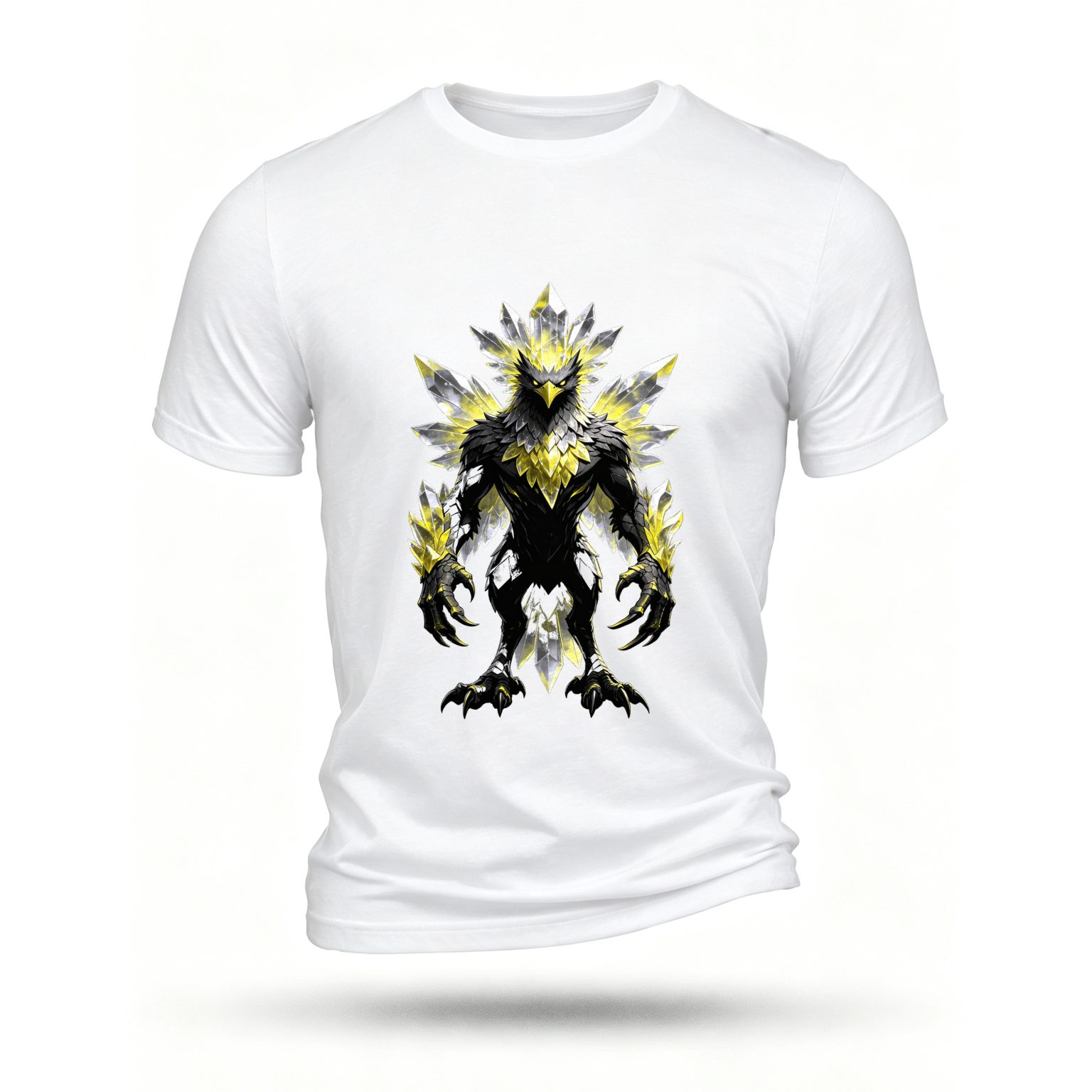 White T-shirt, front print