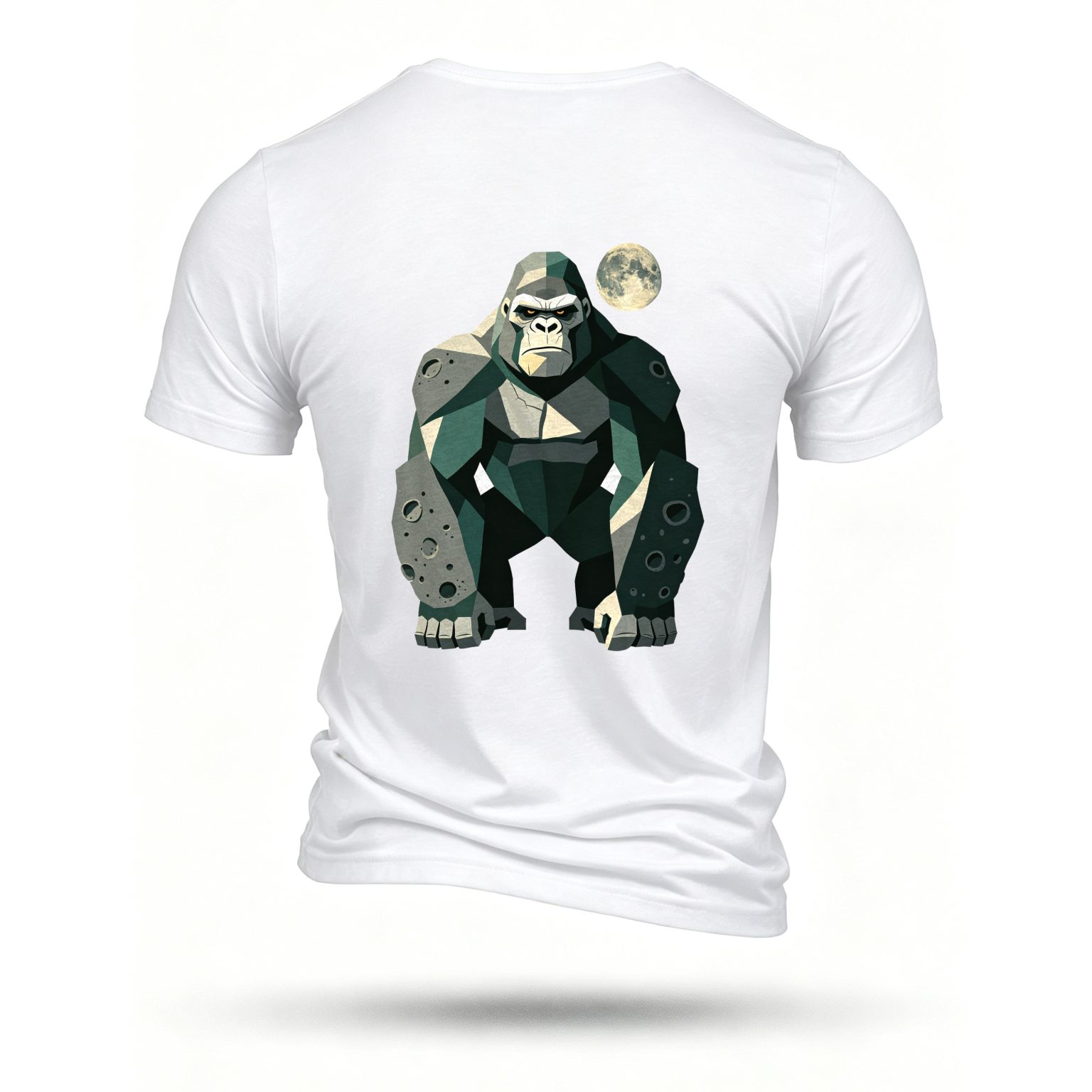 White T-shirt, back print