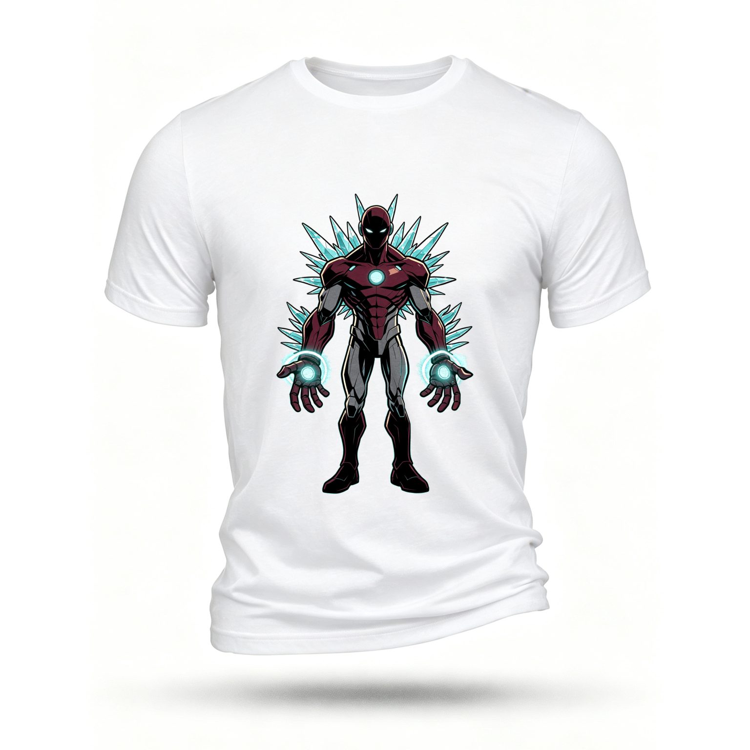 White T-shirt, front print