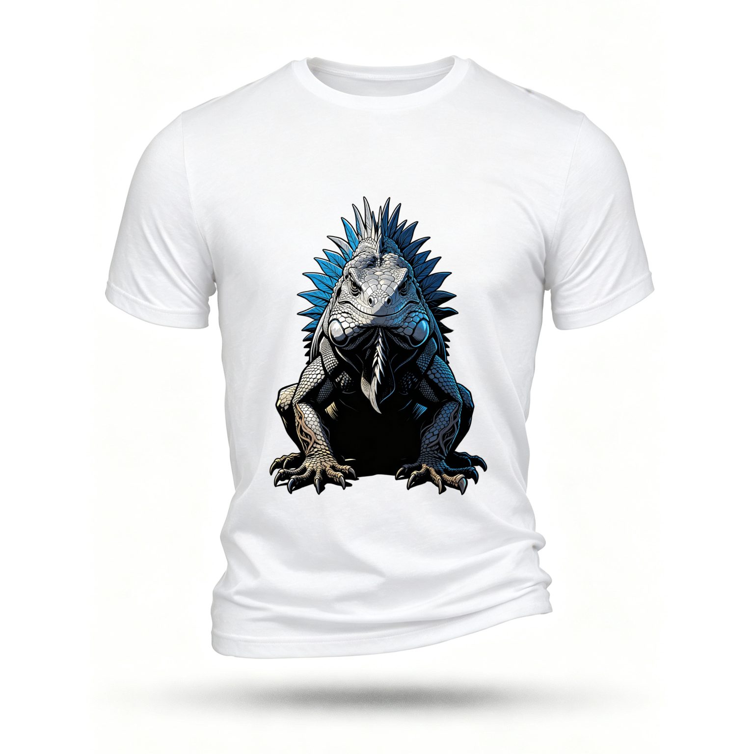White T-shirt, front print
