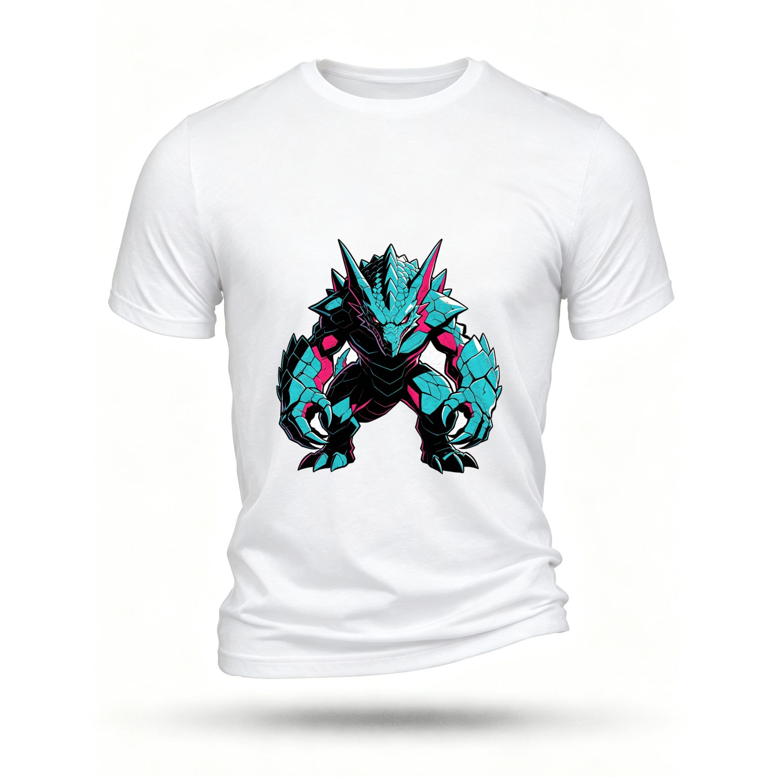 White T-shirt, front print