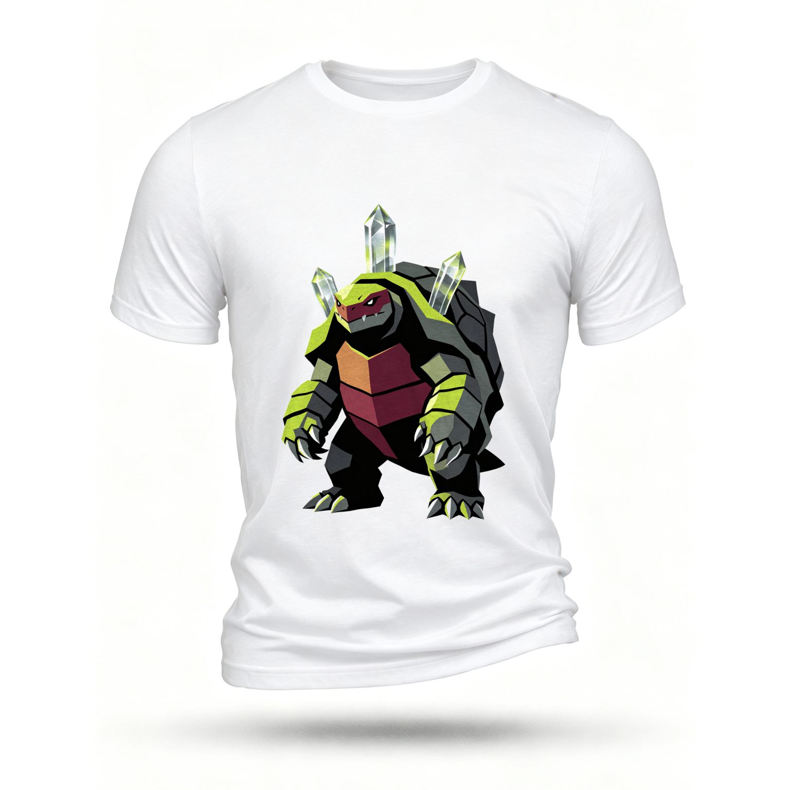 White T-shirt, front print