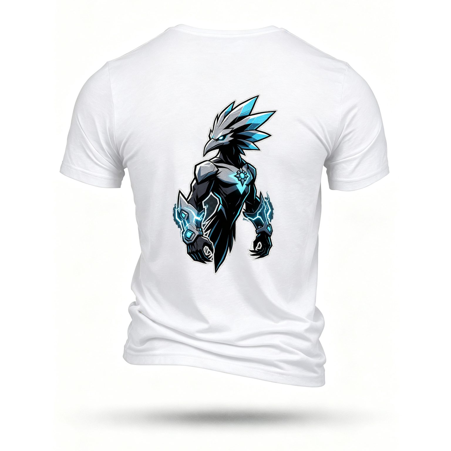White T-shirt, back print