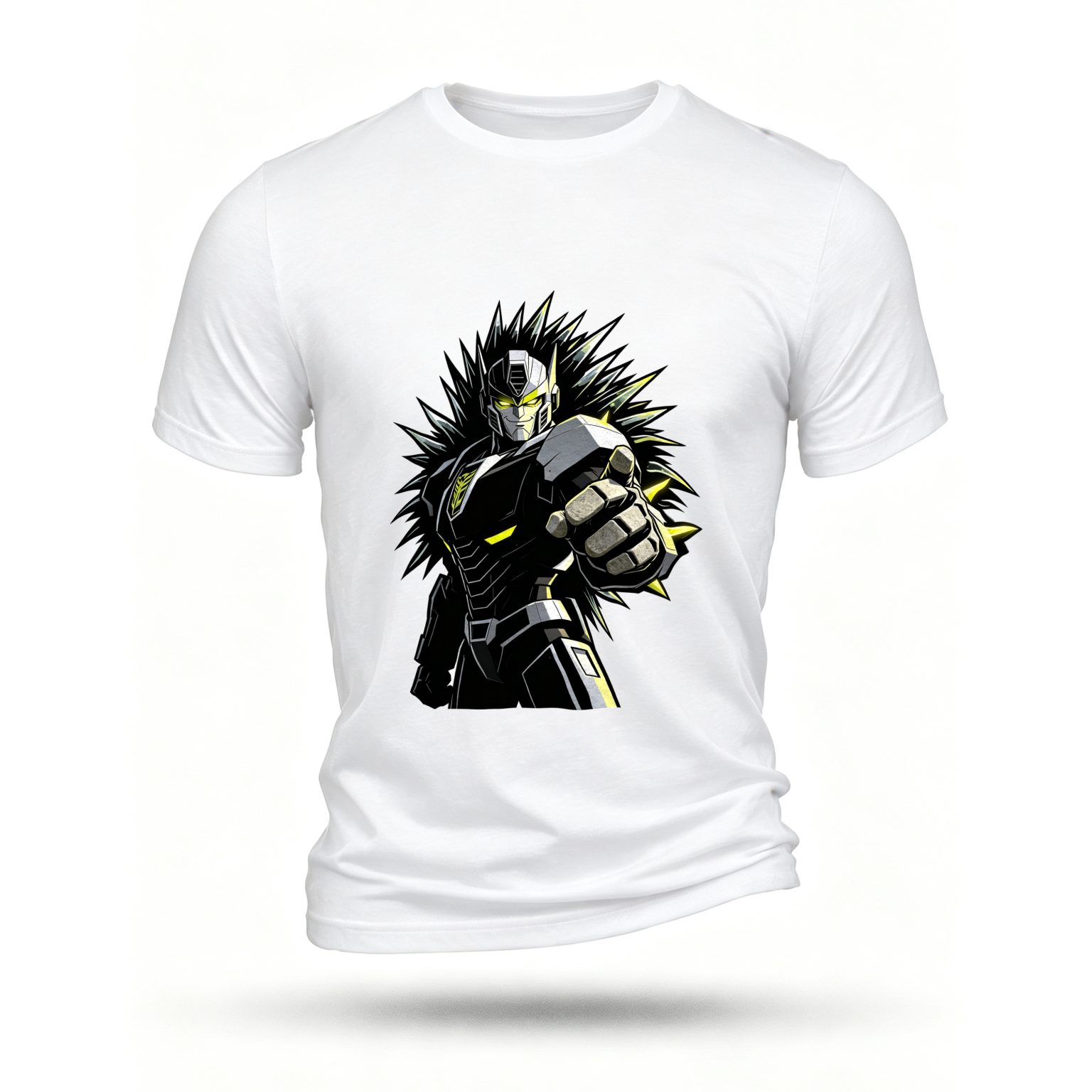 White T-shirt, front print