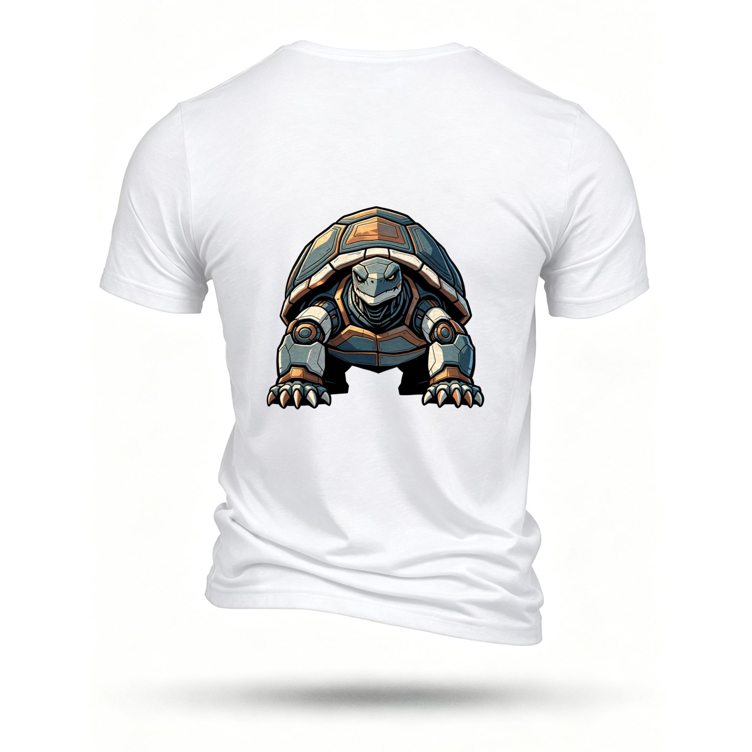 White T-shirt, back print