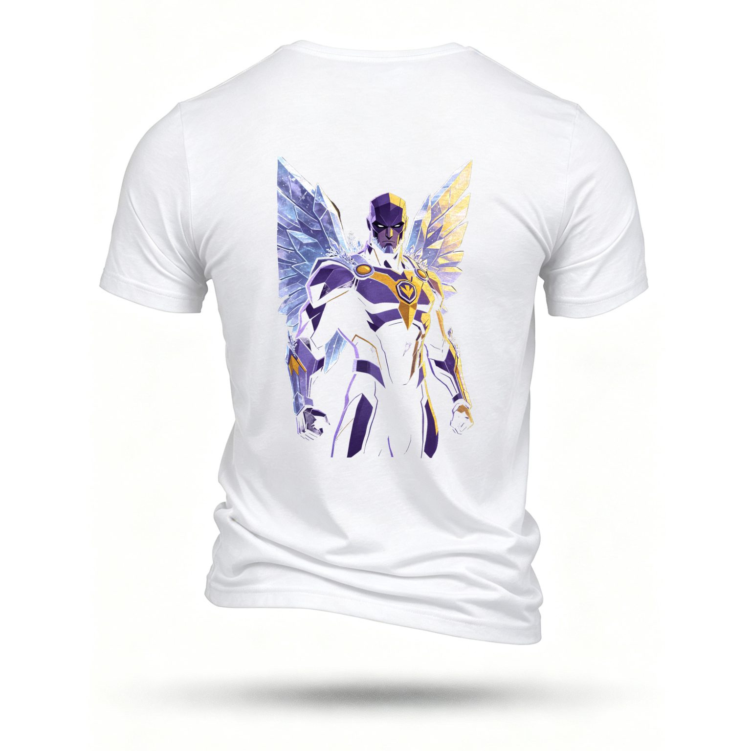 White T-shirt, back print