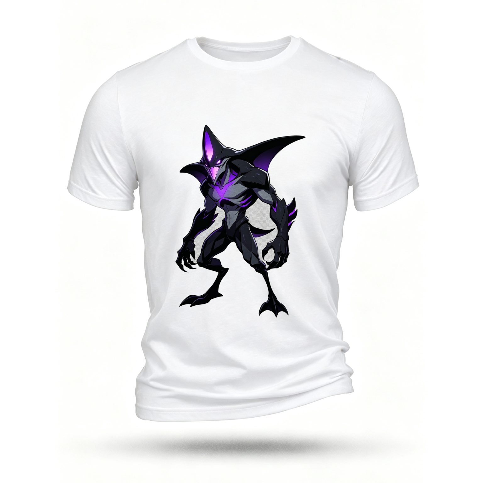 White T-shirt, front print