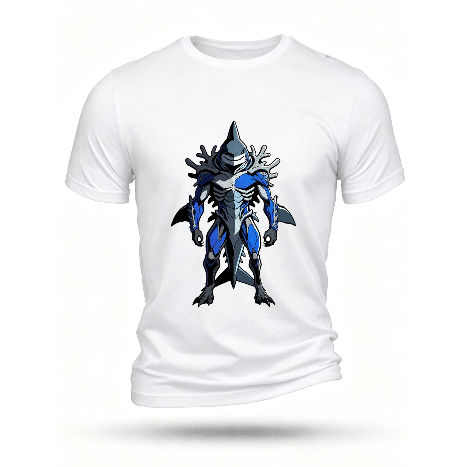 White T-shirt, front print