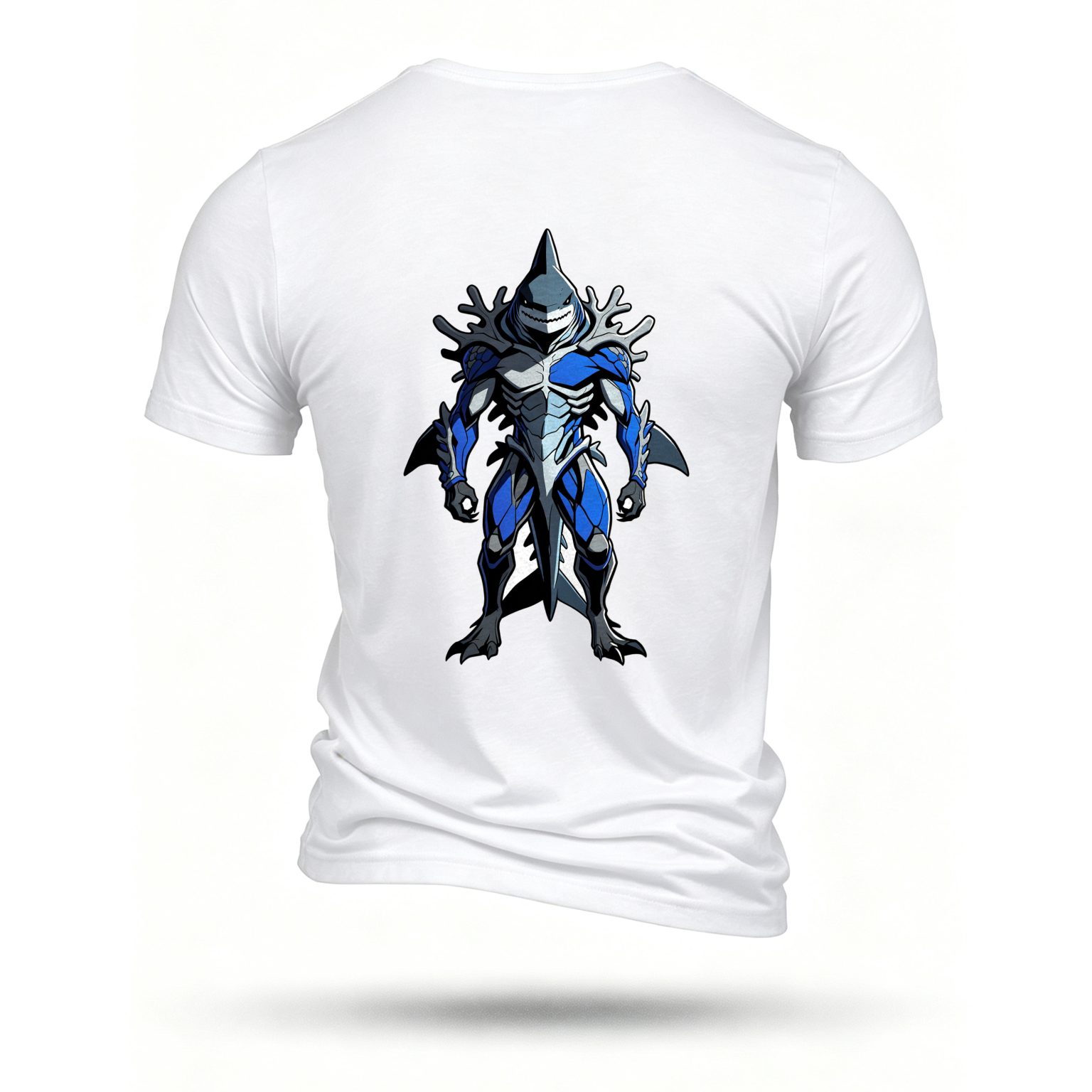 White T-shirt, back print
