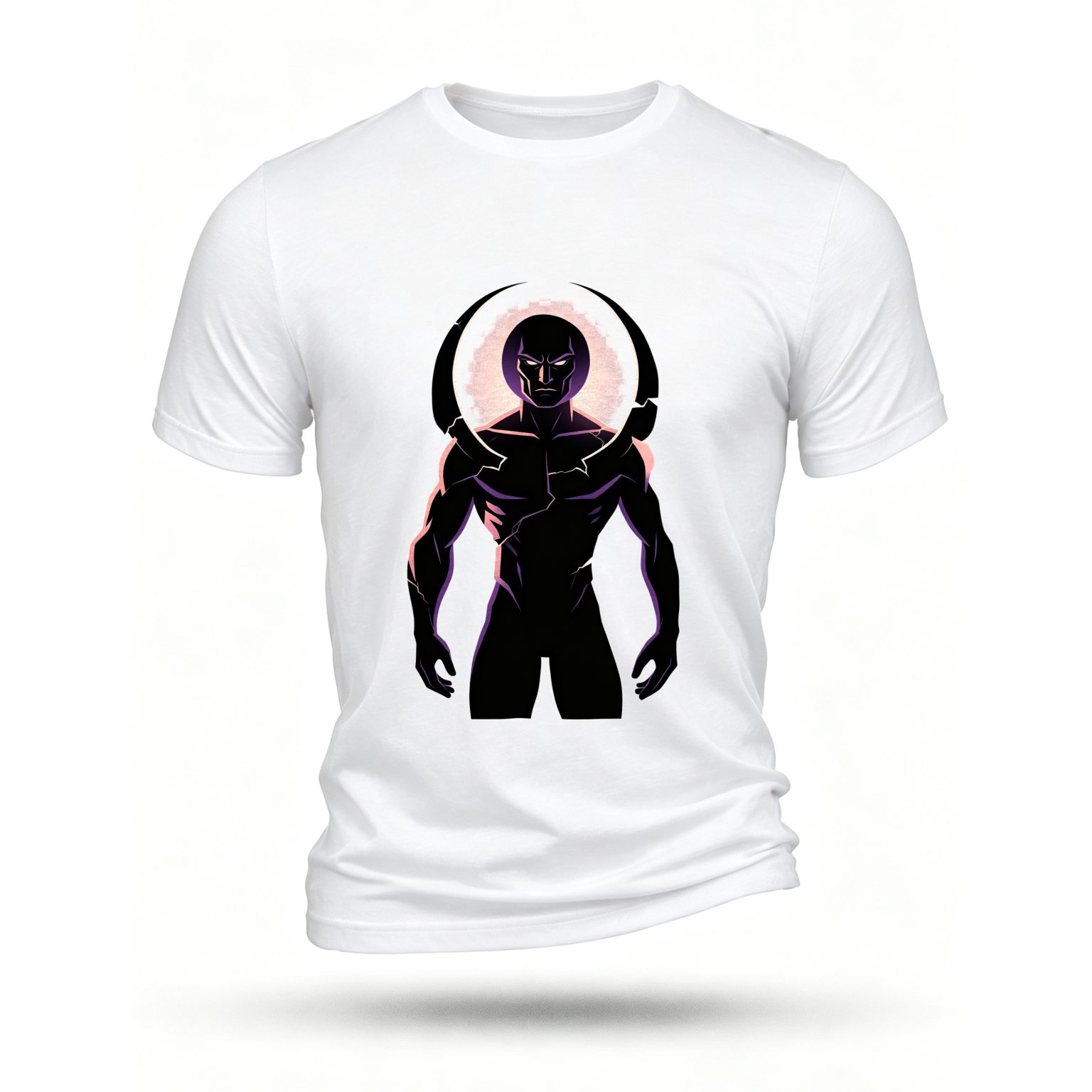 White T-shirt, front print