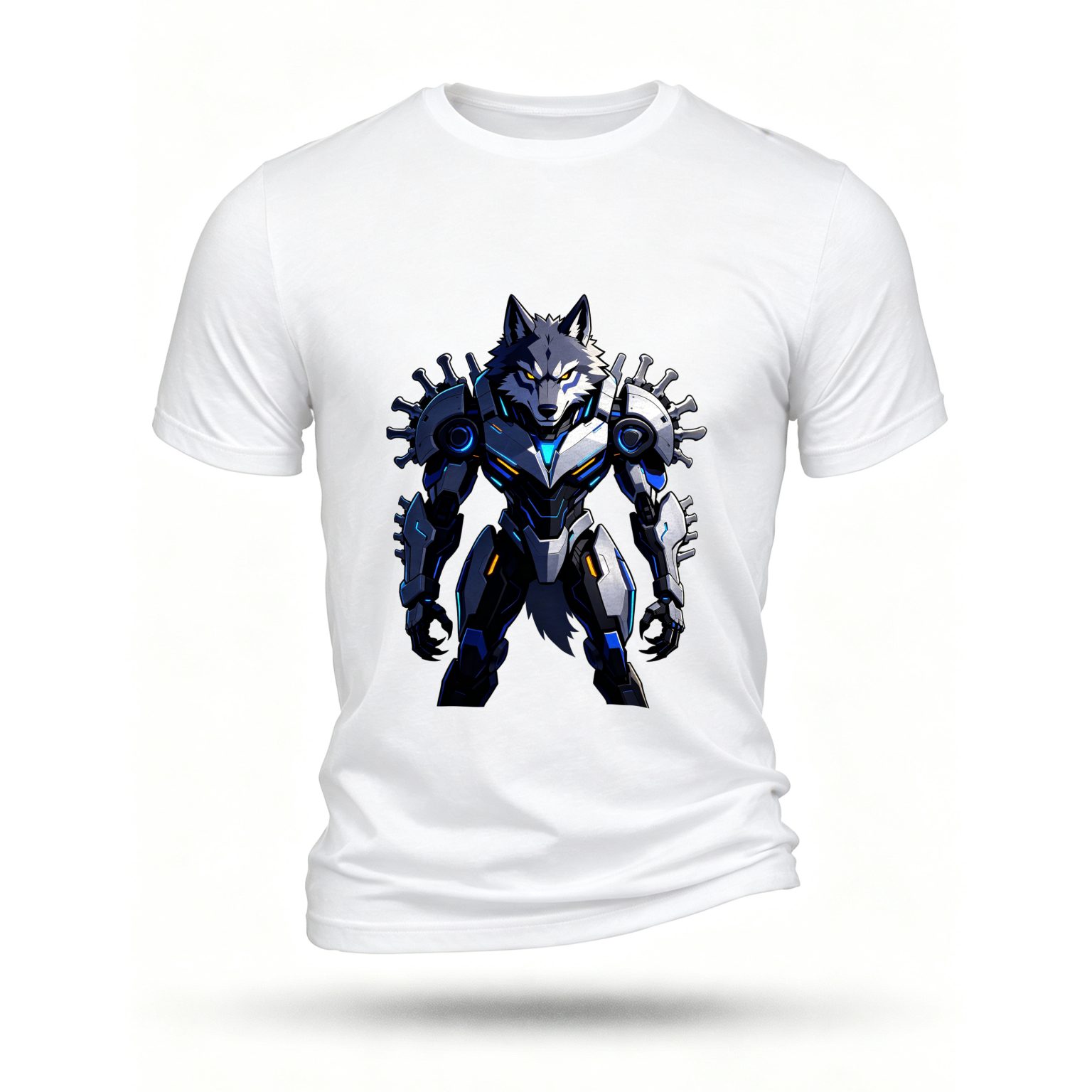 White T-shirt, front print
