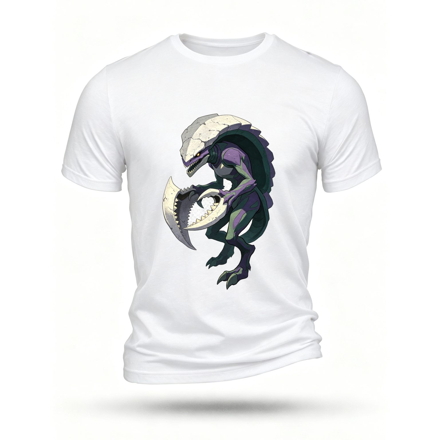 White T-shirt, front print