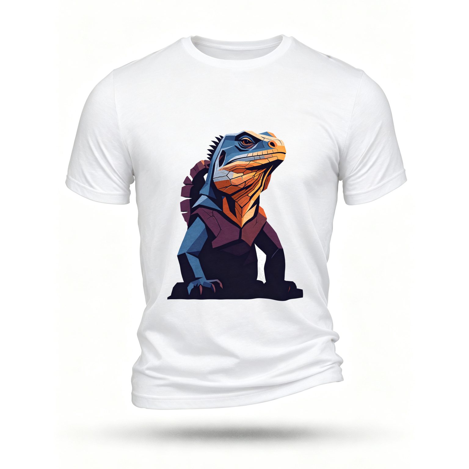 White T-shirt, front print
