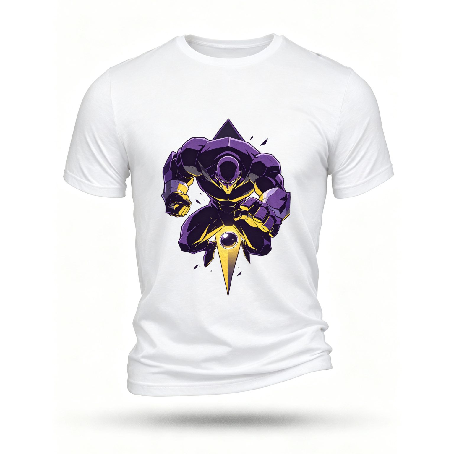 White T-shirt, front print