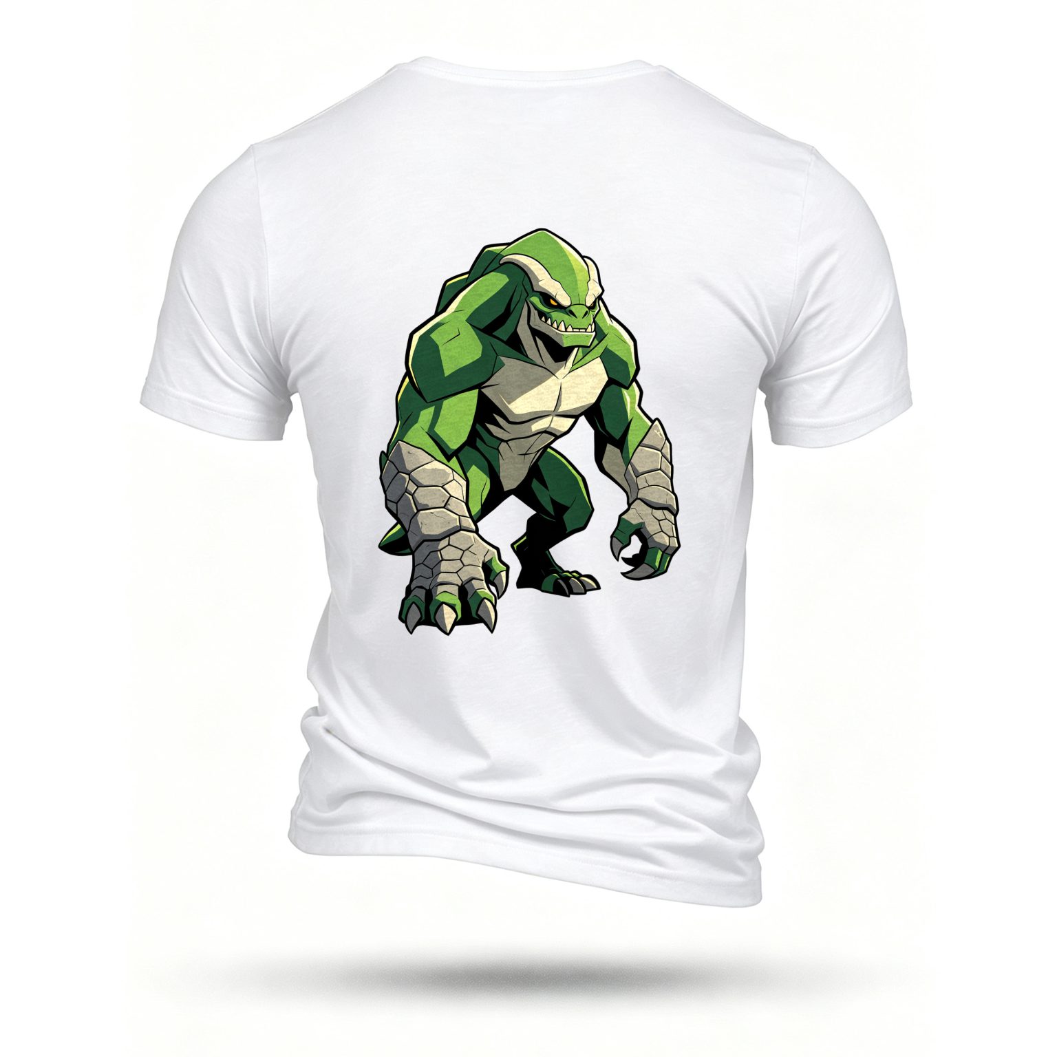 White T-shirt, back print
