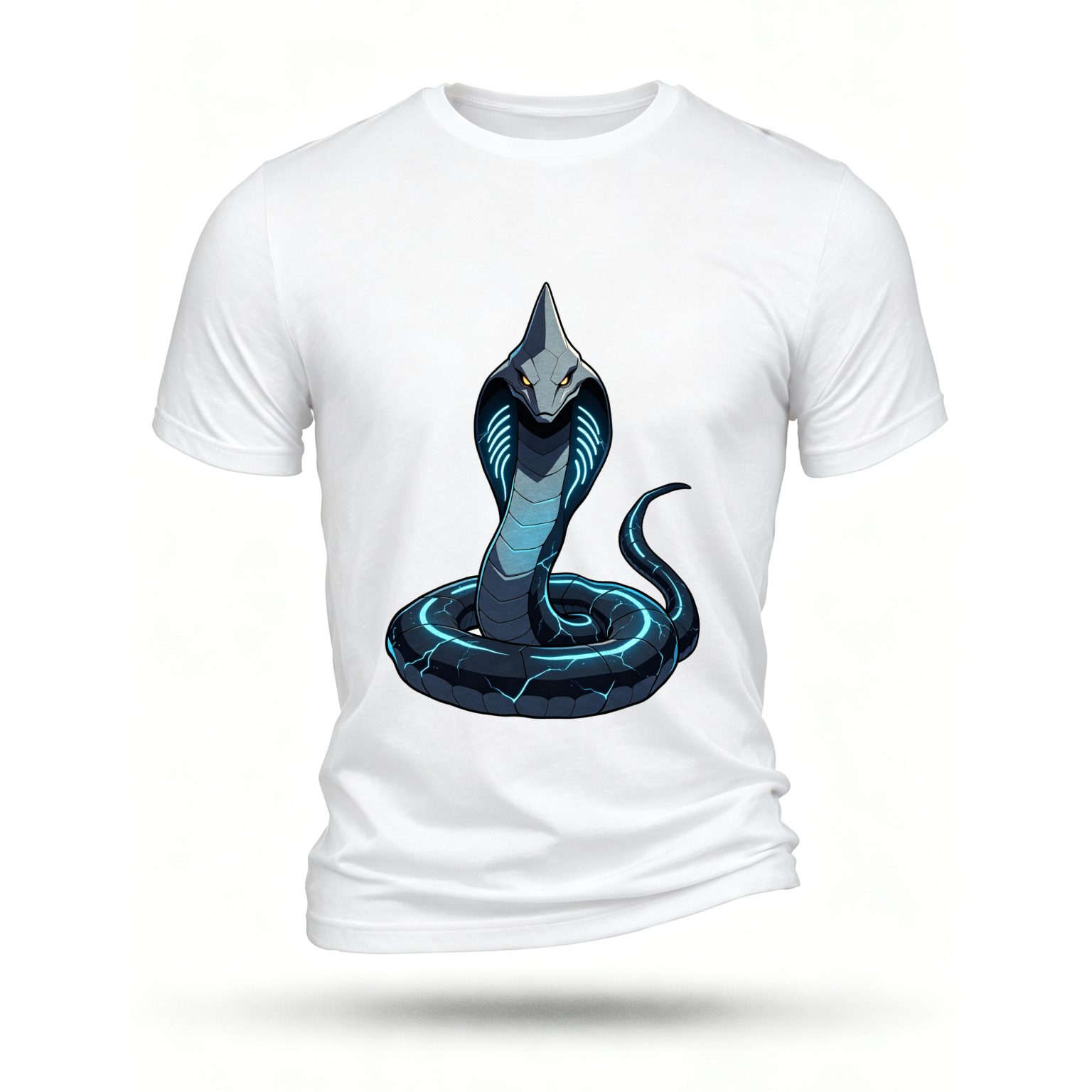 White T-shirt, front print
