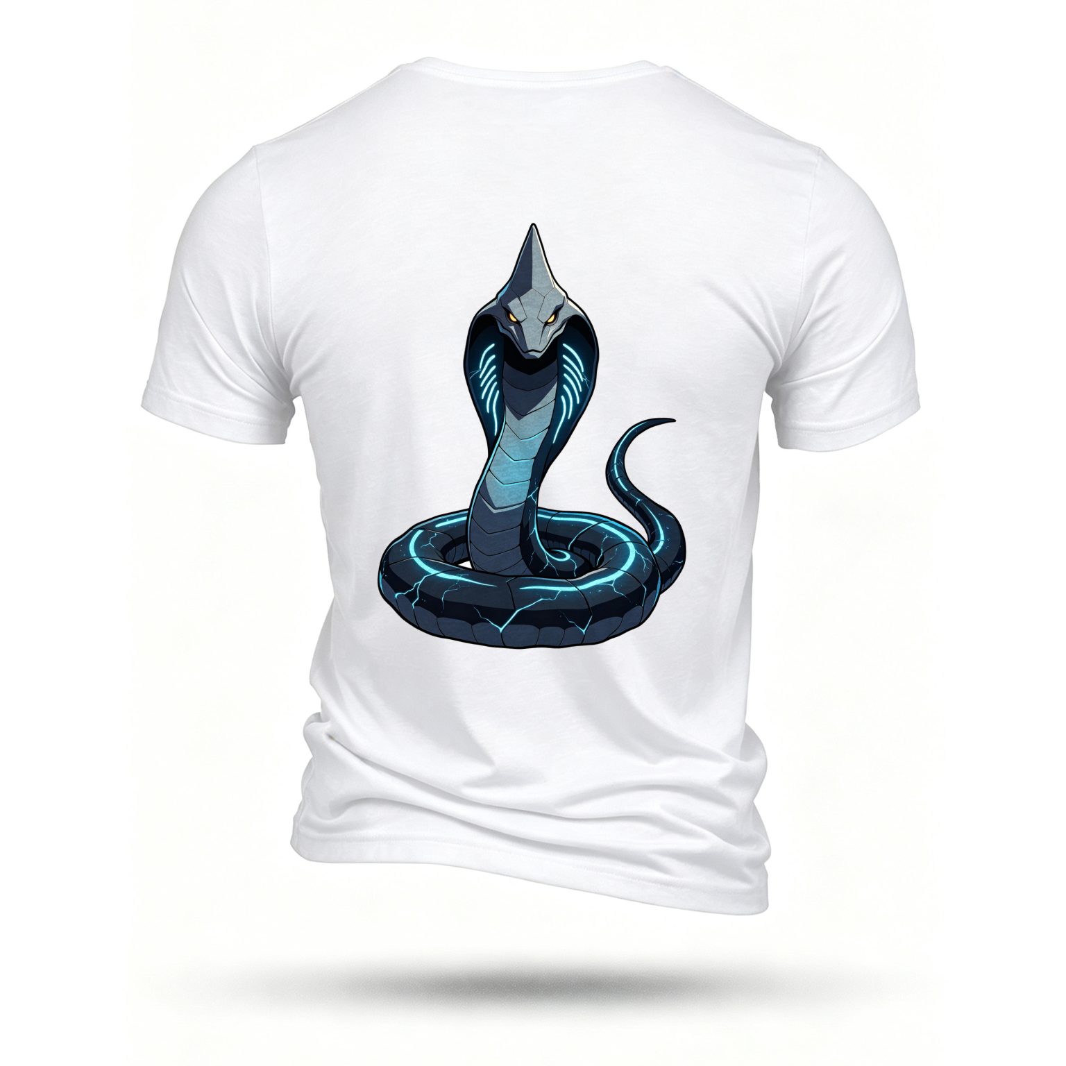 White T-shirt, back print