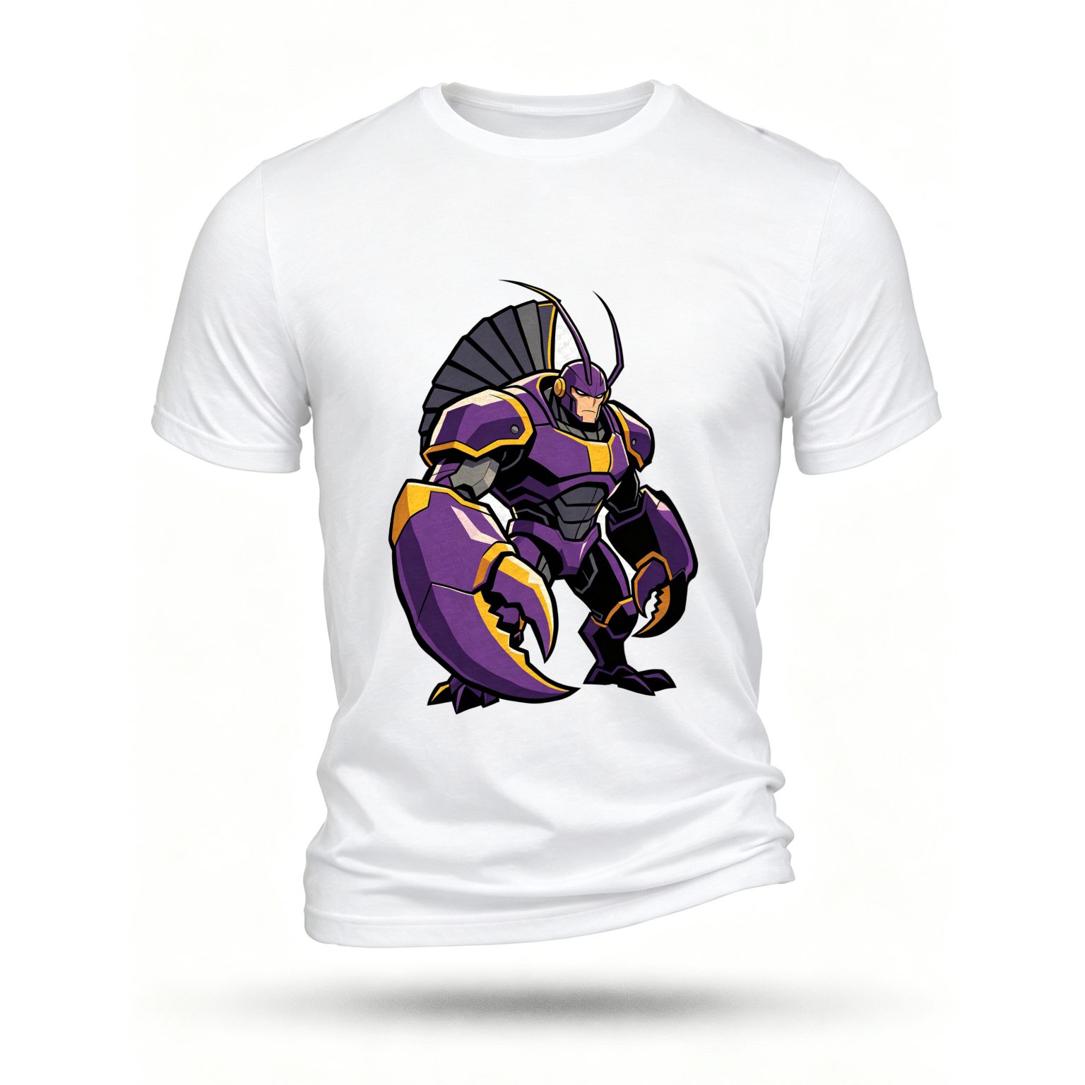 White T-shirt, front print