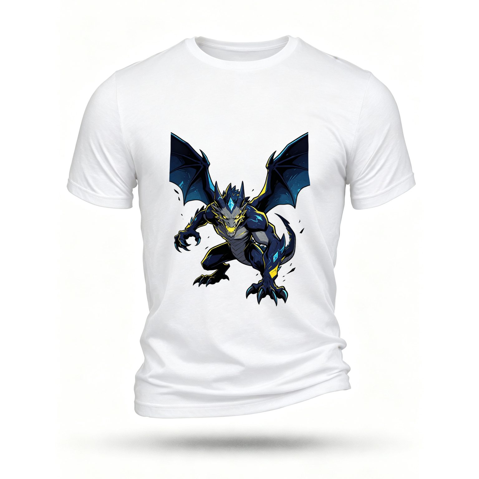 White T-shirt, front print