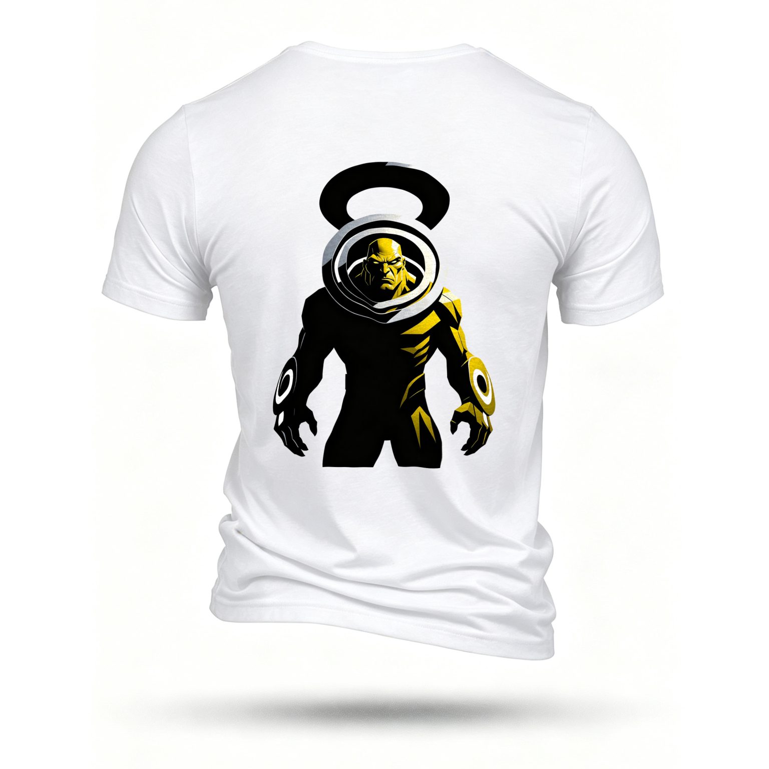 White T-shirt, back print