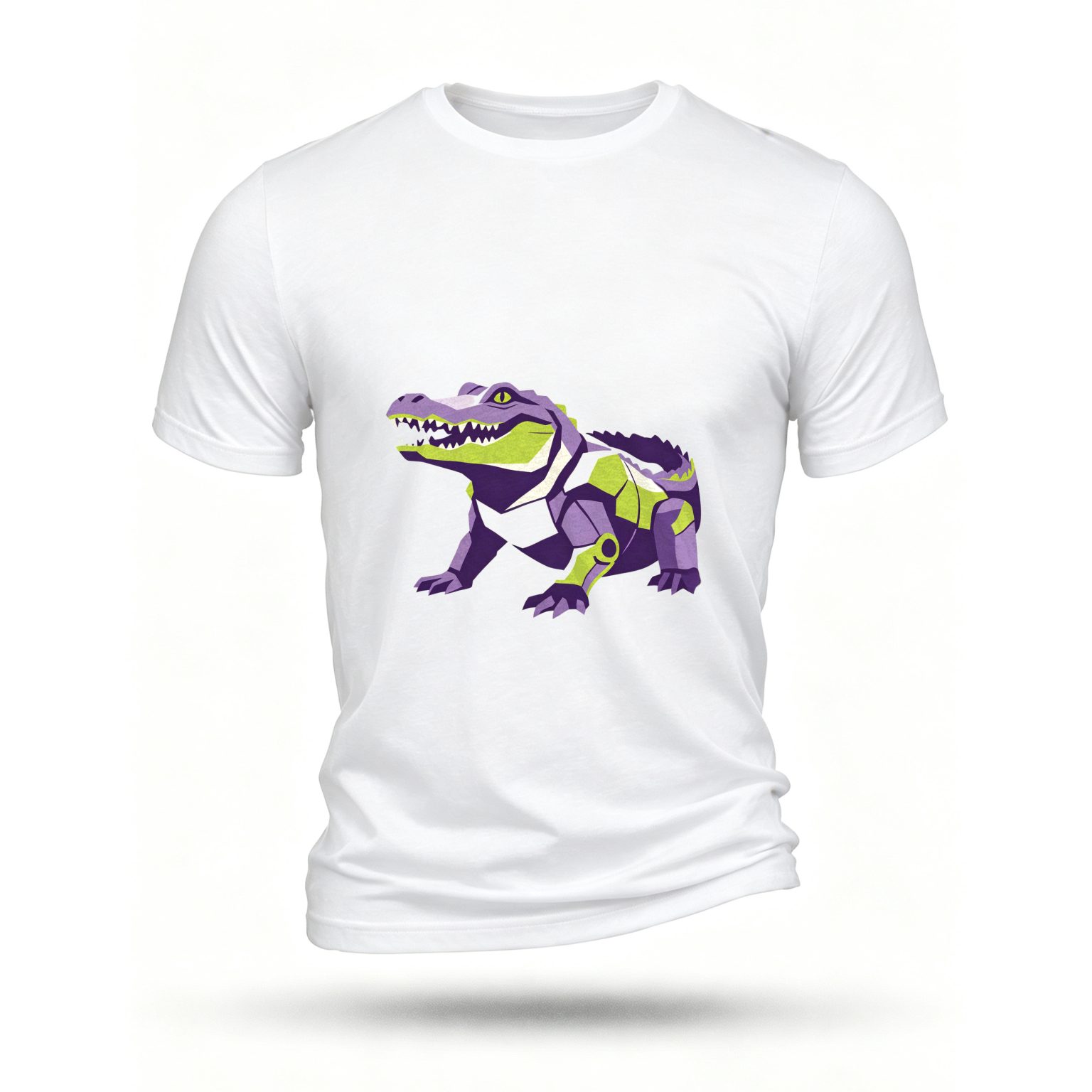 White T-shirt, front print