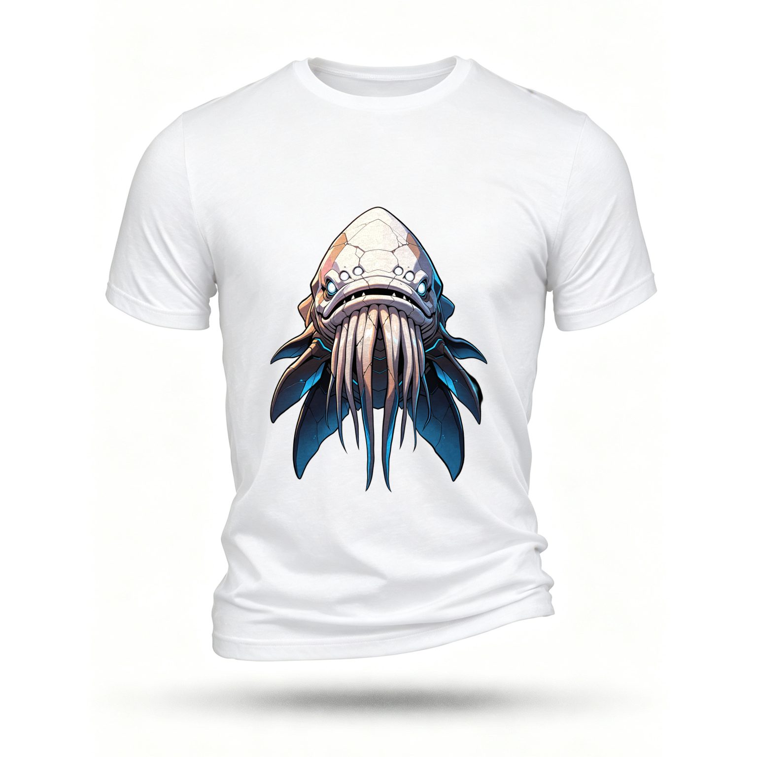 White T-shirt, front print
