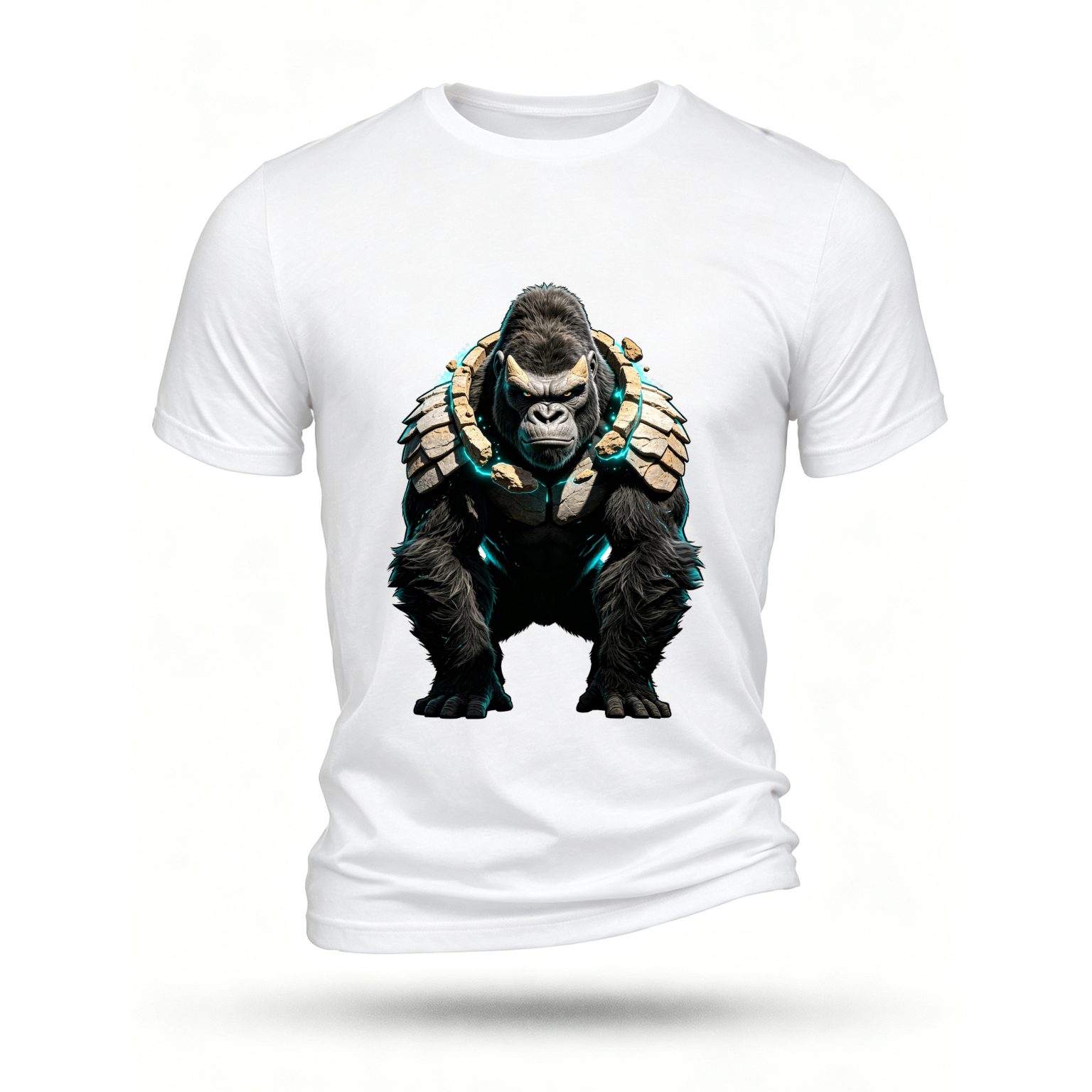 White T-shirt, front print