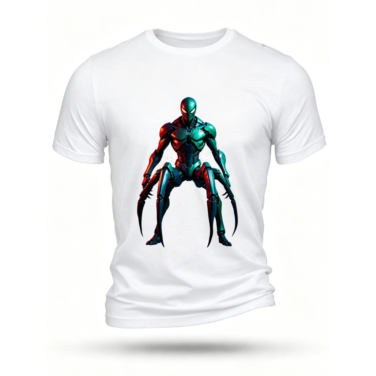 White T-shirt, front print