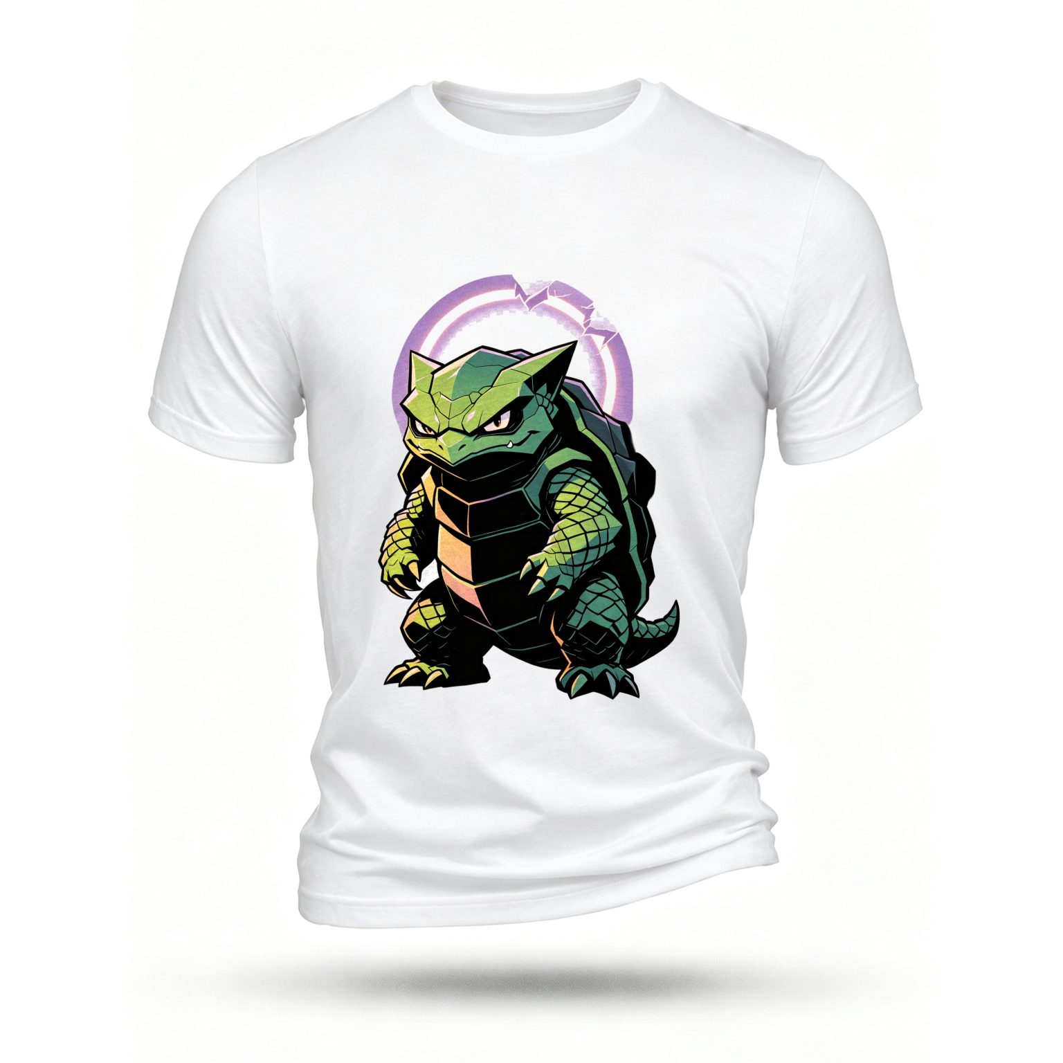 White T-shirt, front print