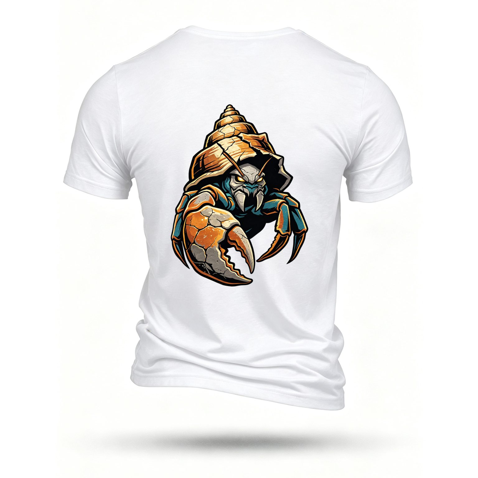 White T-shirt, back print