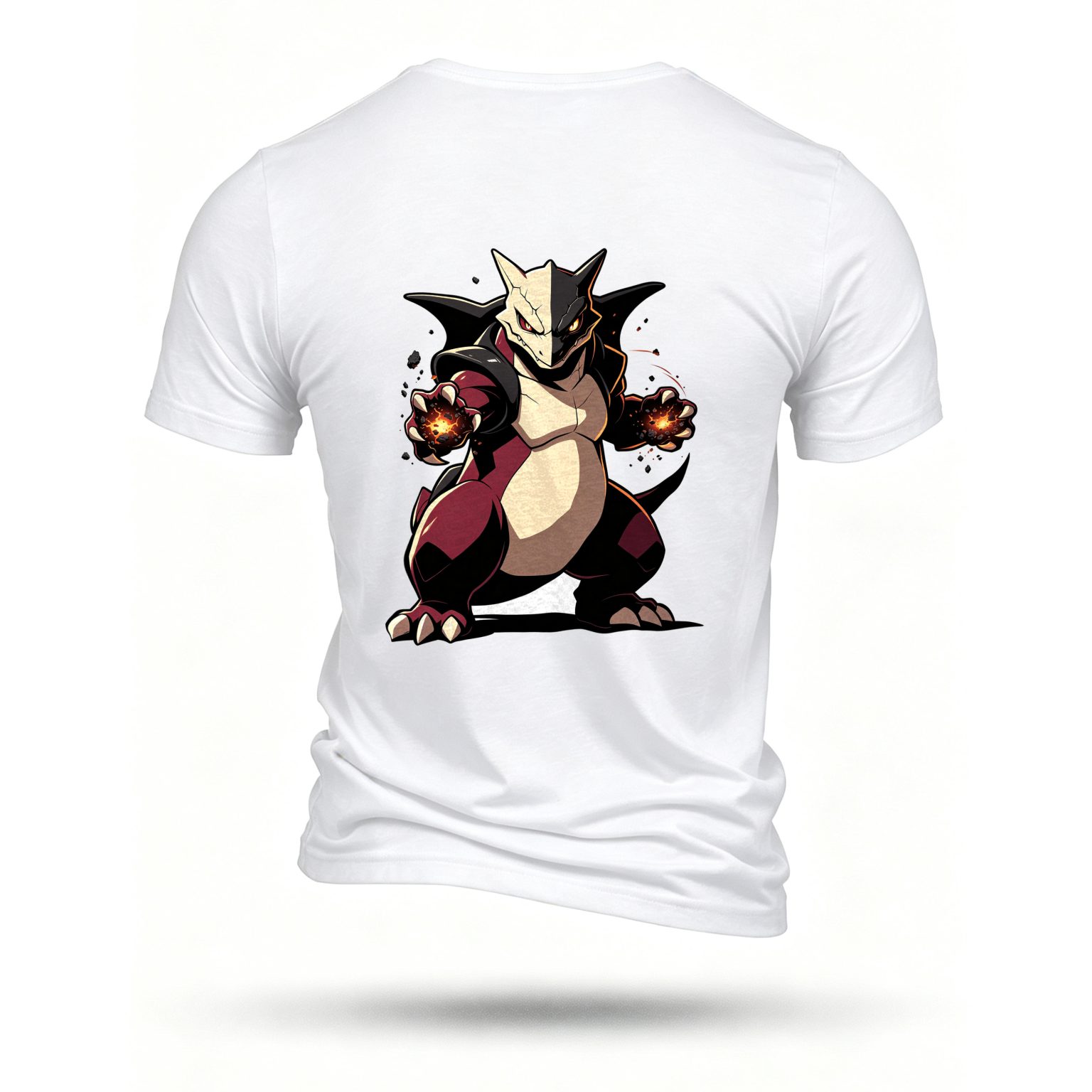 White T-shirt, back print