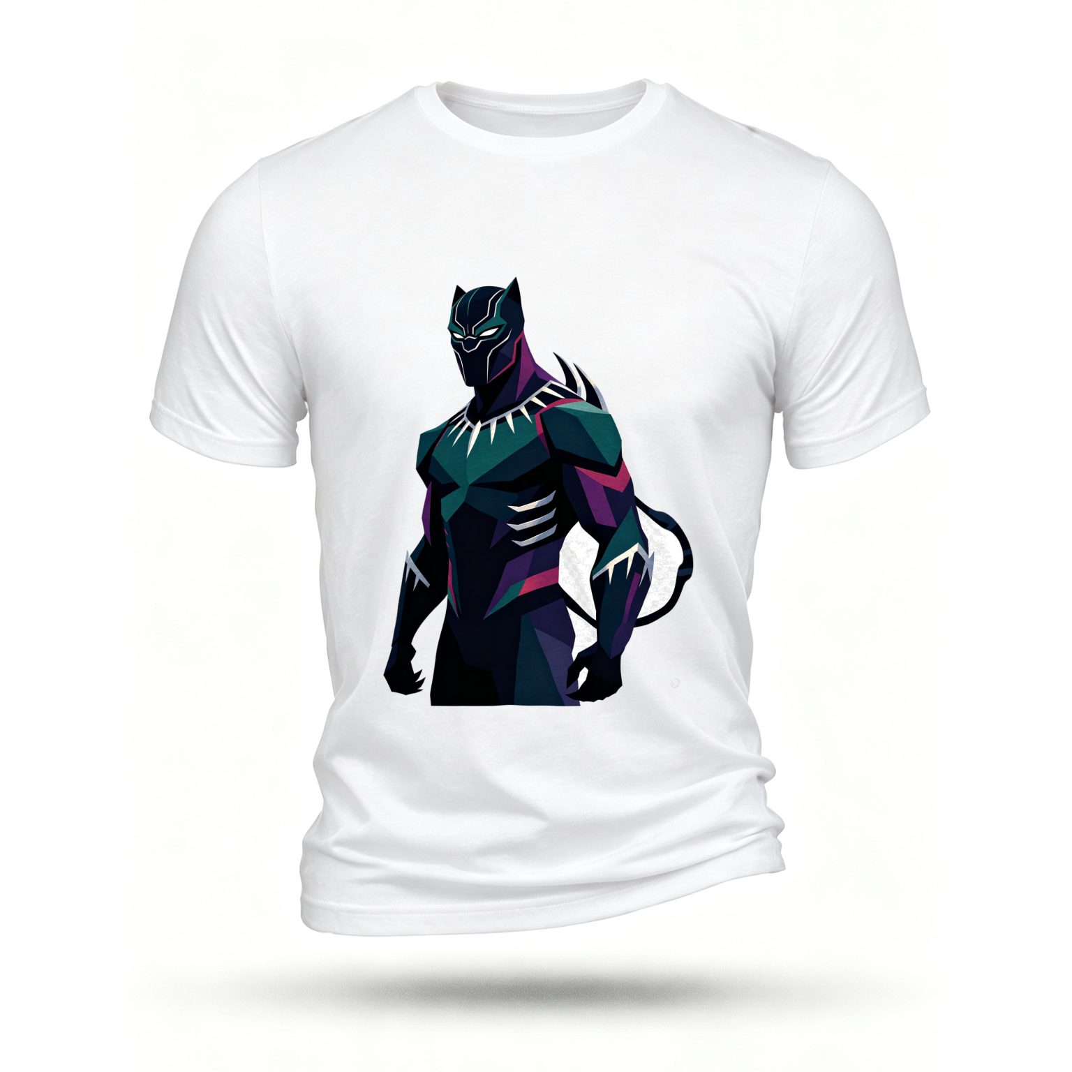 White T-shirt, front print