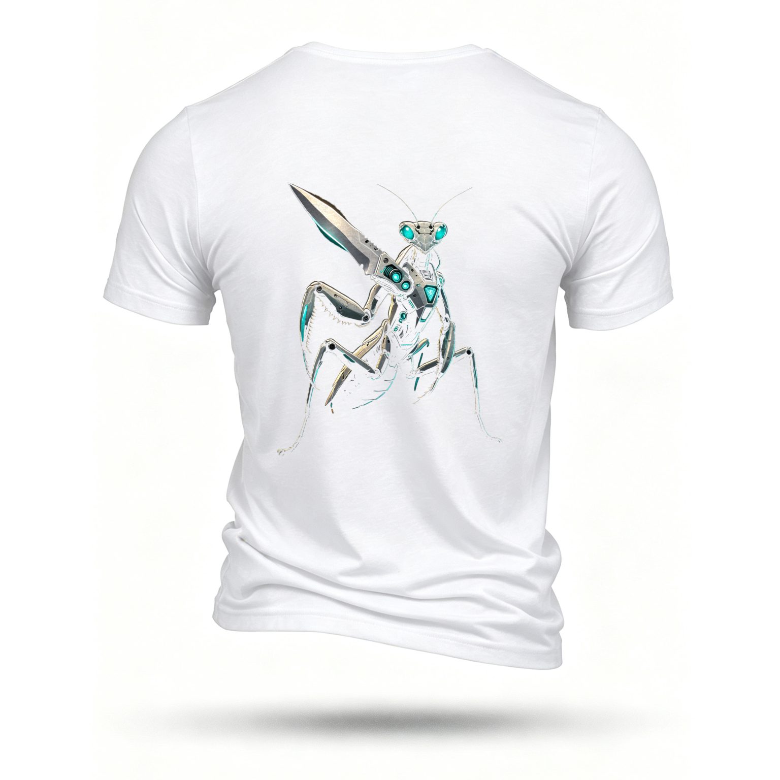 White T-shirt, back print