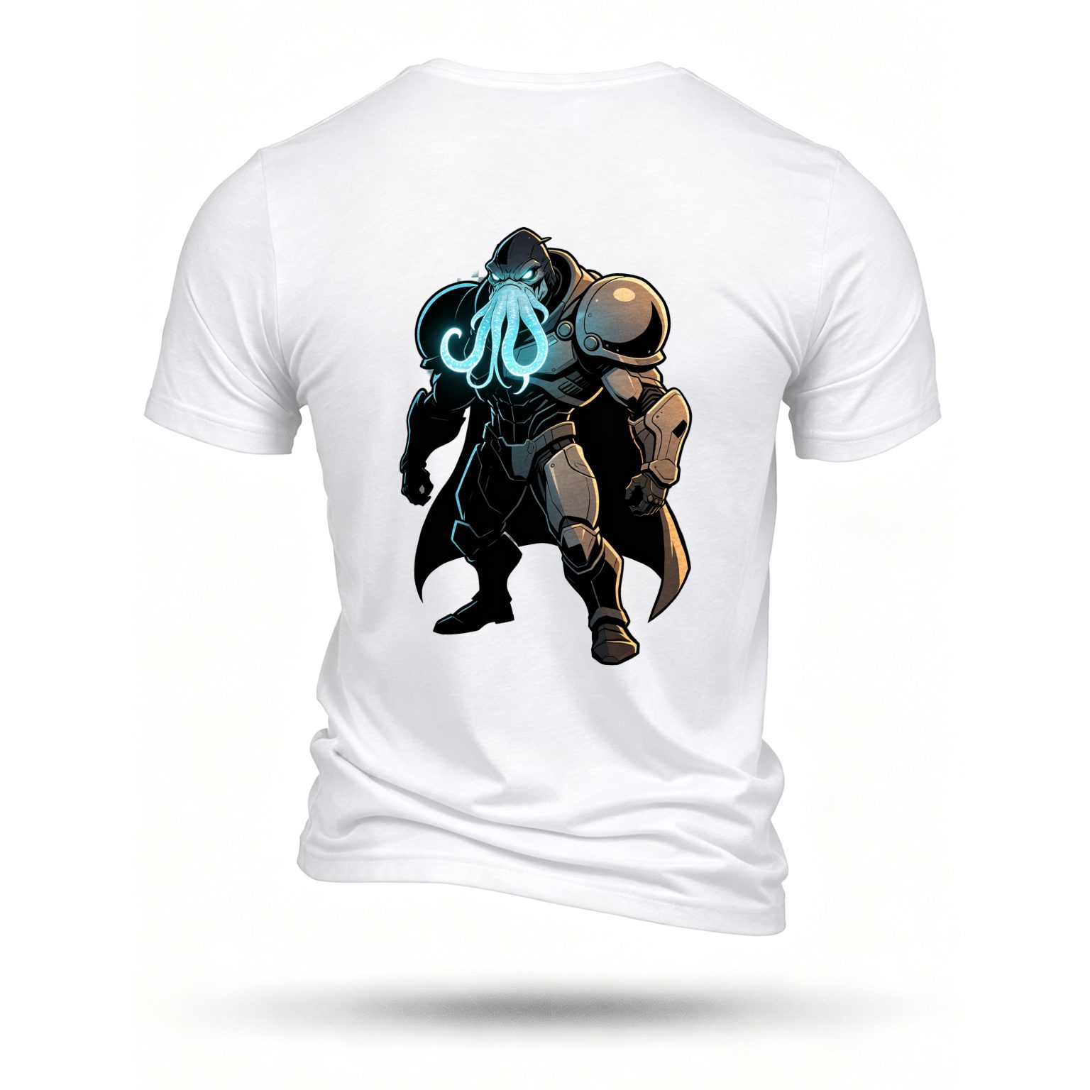 White T-shirt, back print