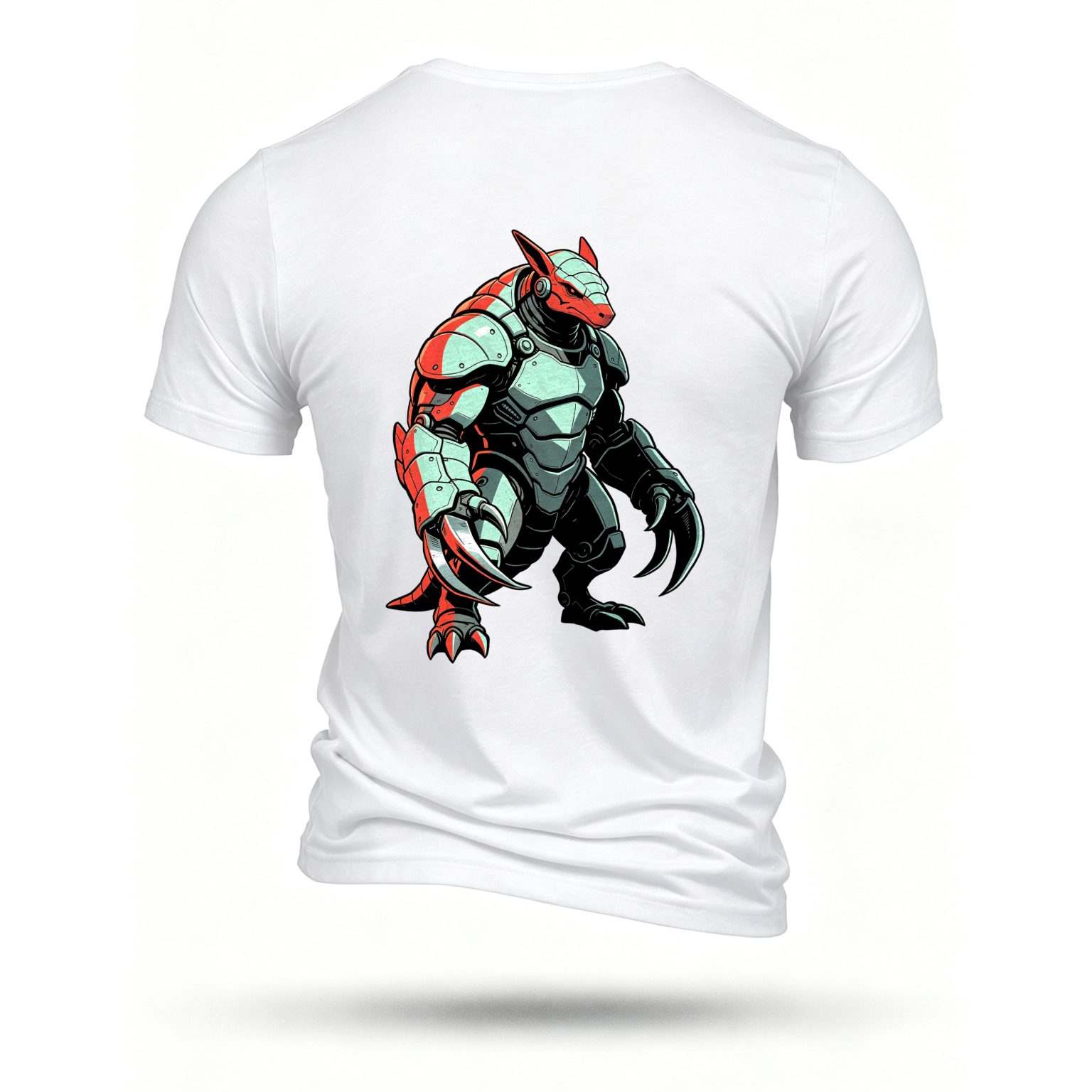White T-shirt, back print