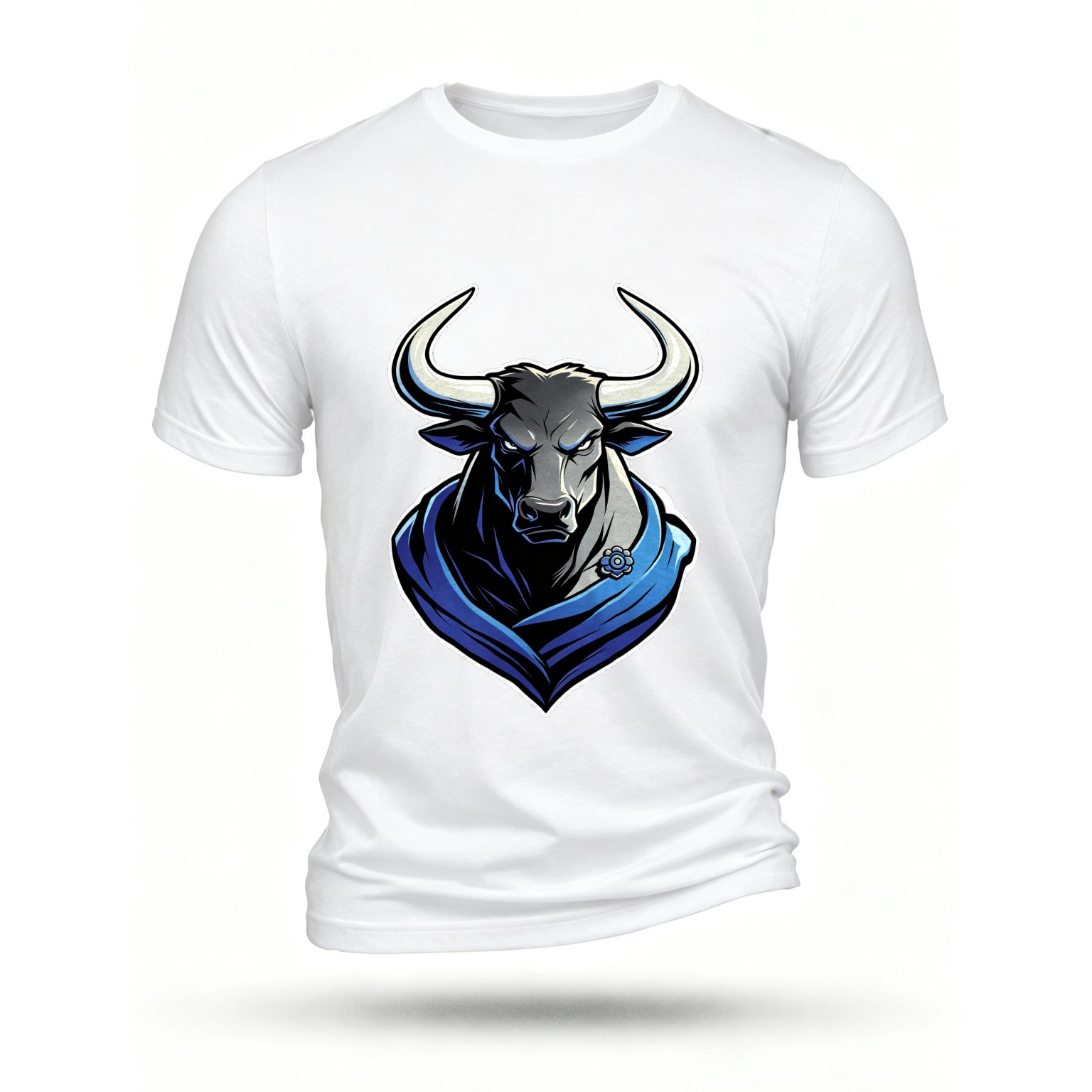 White T-shirt, front print