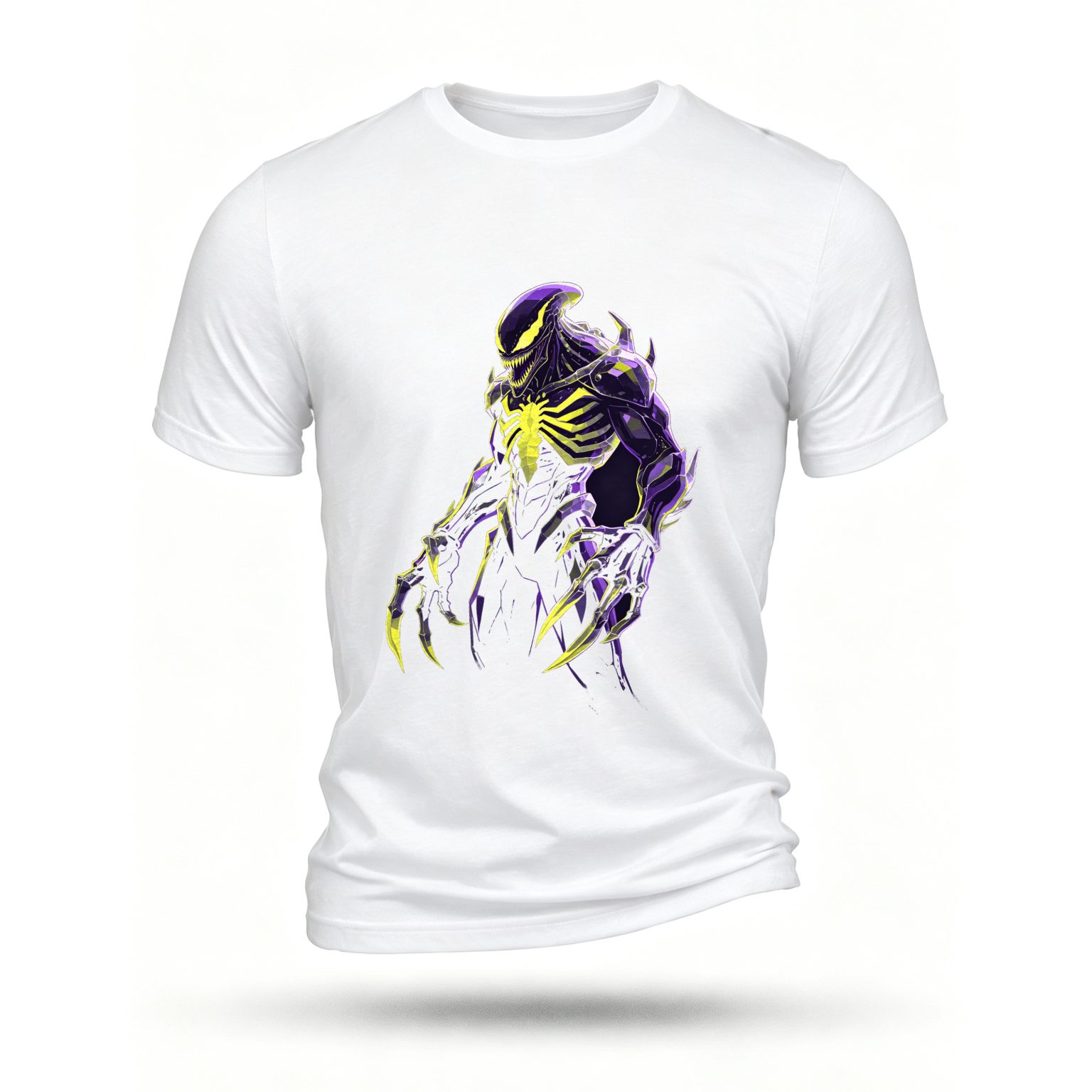 White T-shirt, front print