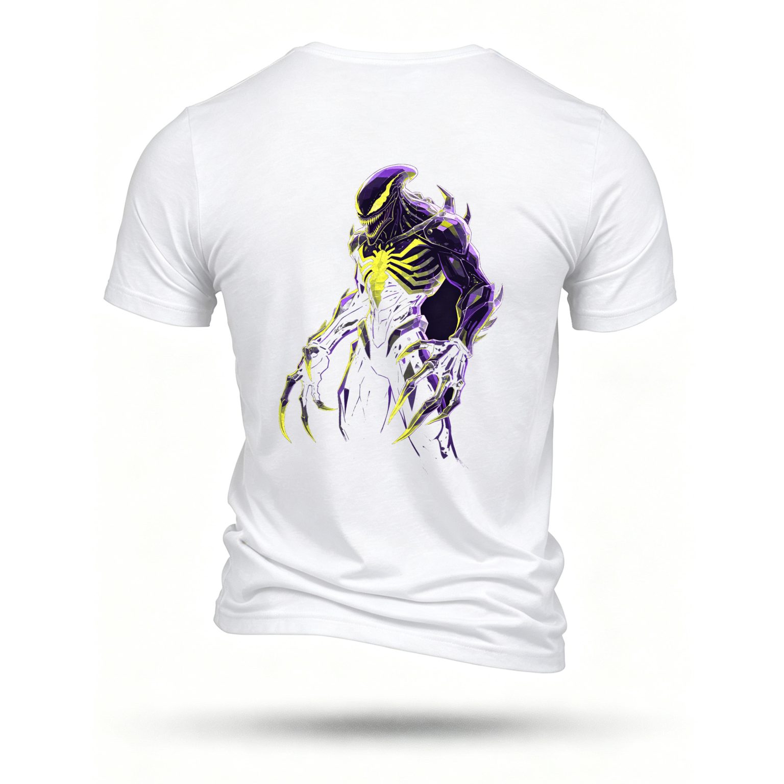 White T-shirt, back print