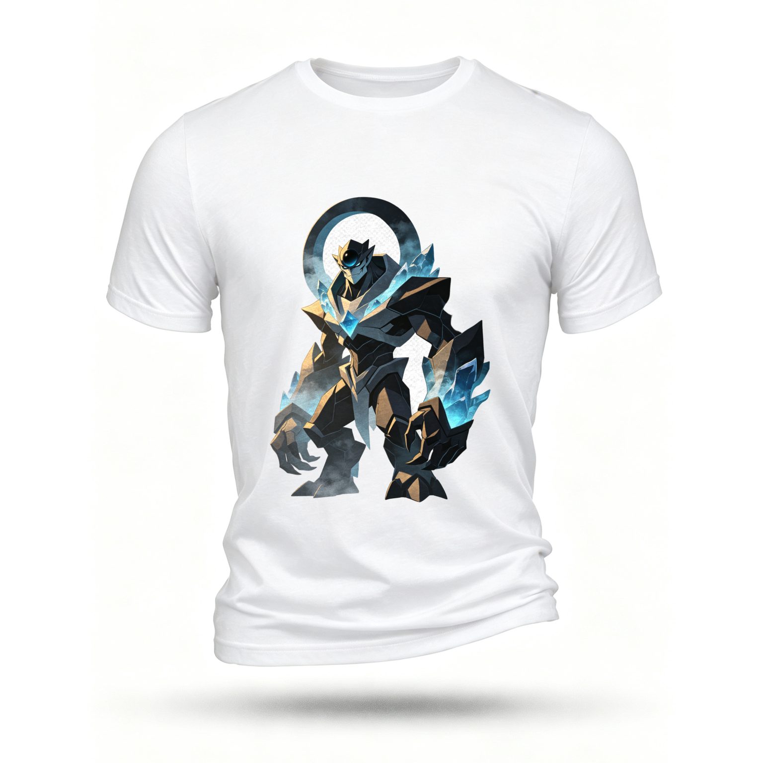 White T-shirt, front print