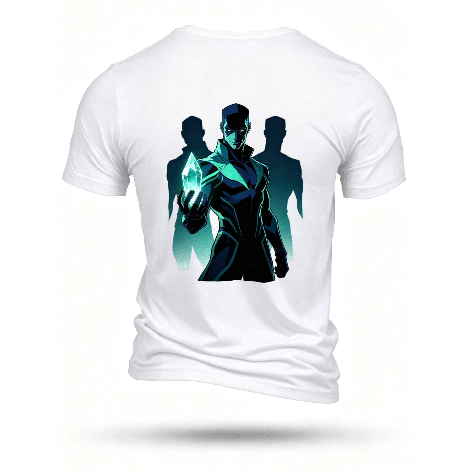 White T-shirt, back print