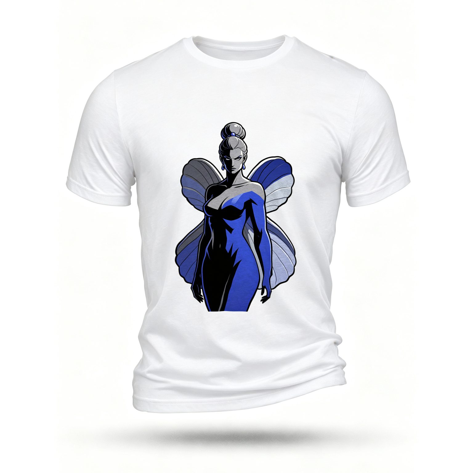 White T-shirt, front print