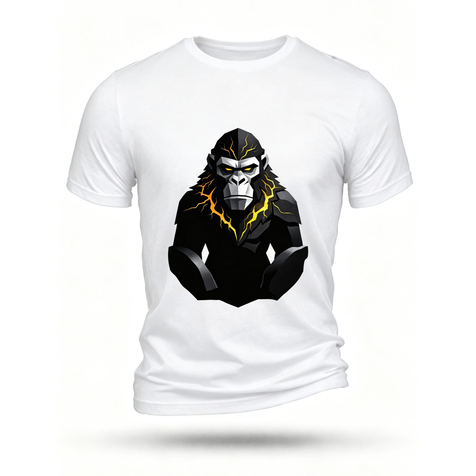 White T-shirt, front print