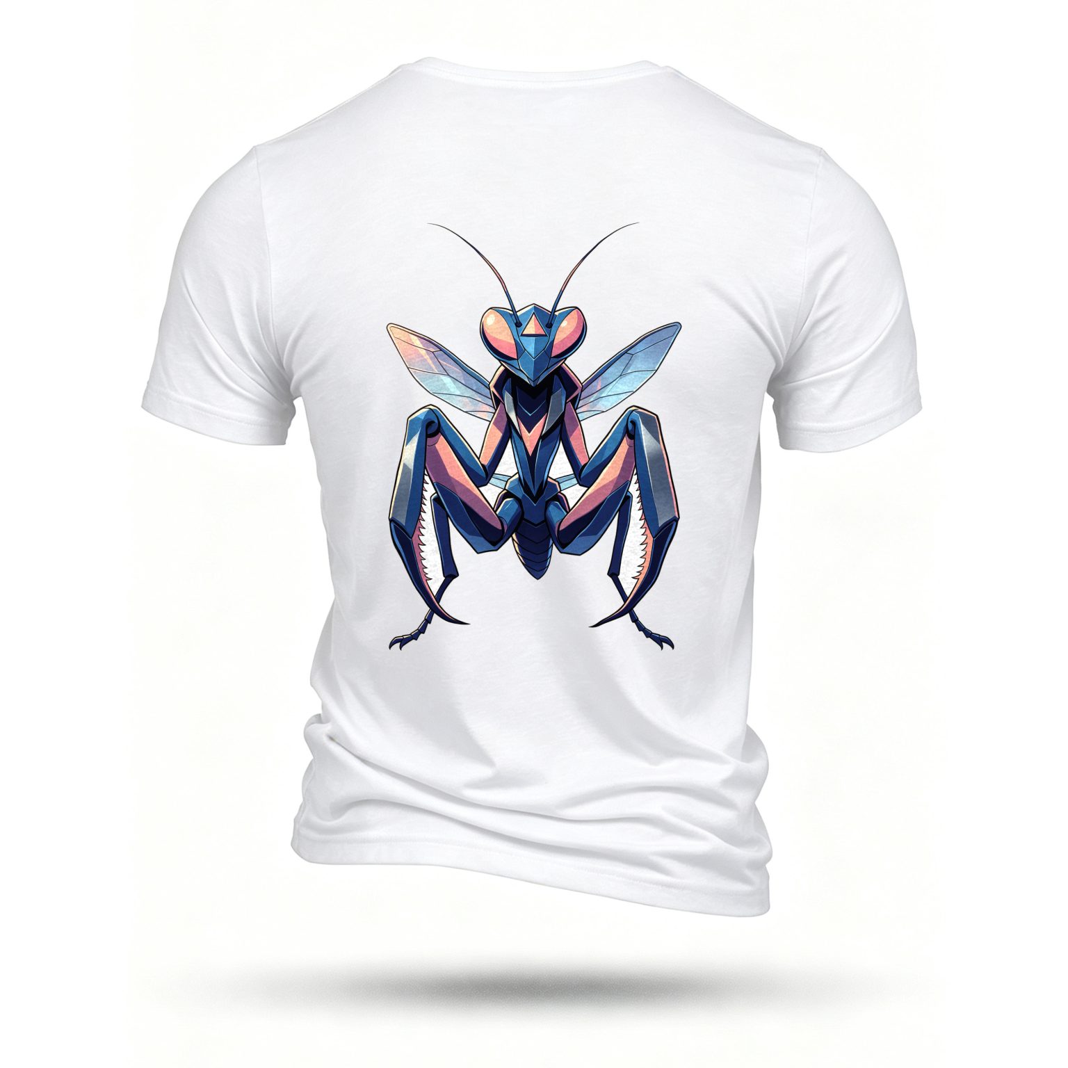 White T-shirt, back print