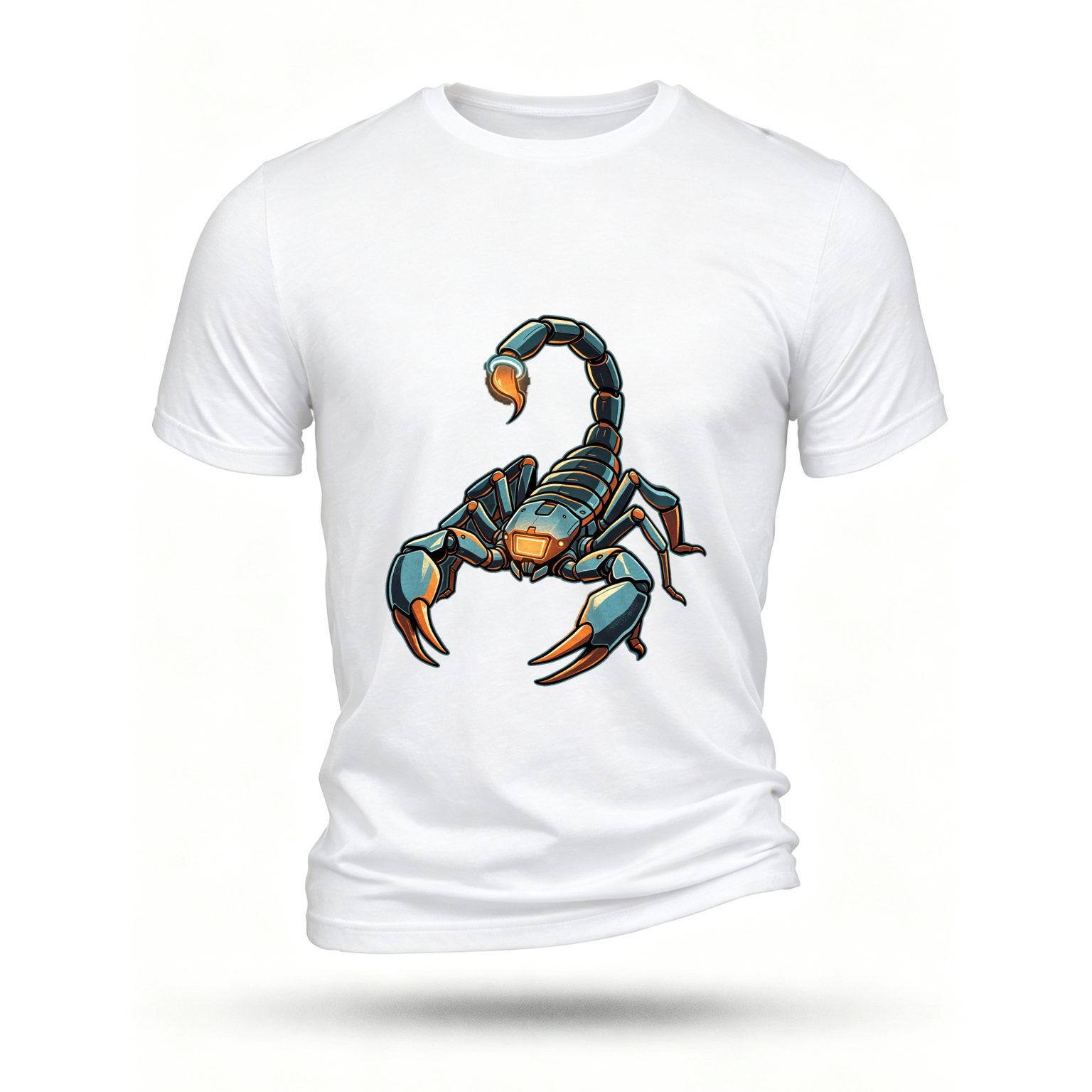 White T-shirt, front print