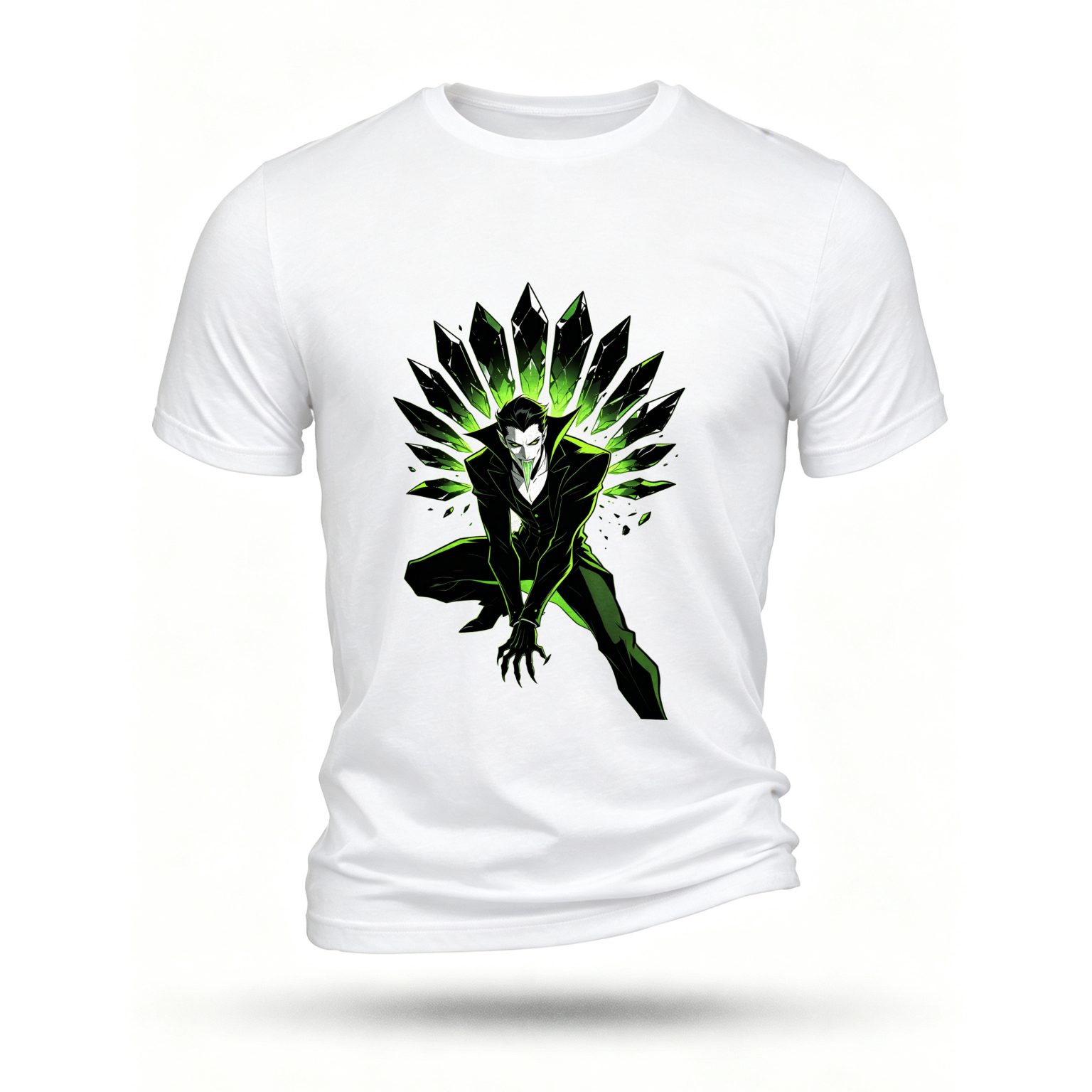 White T-shirt, front print
