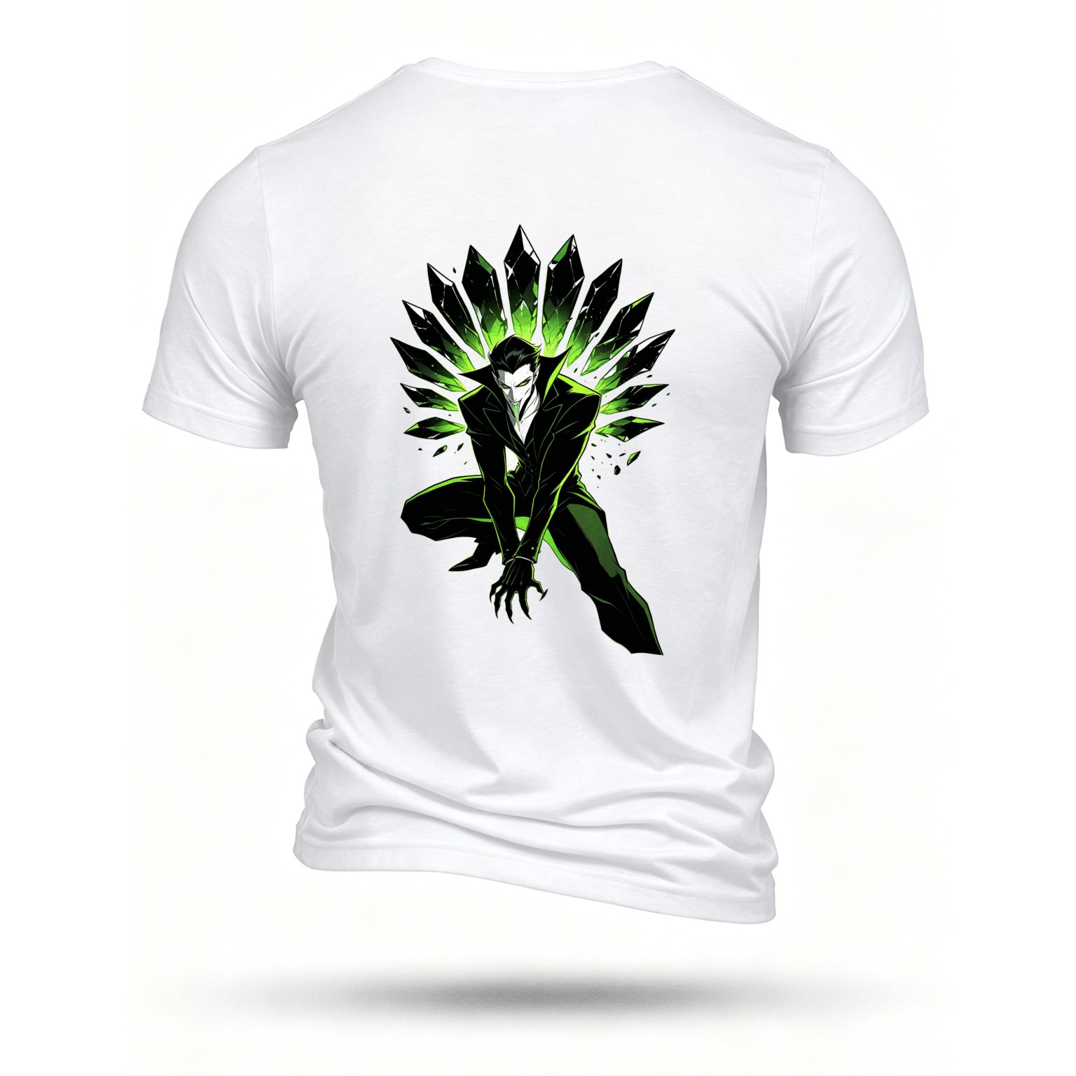 White T-shirt, back print