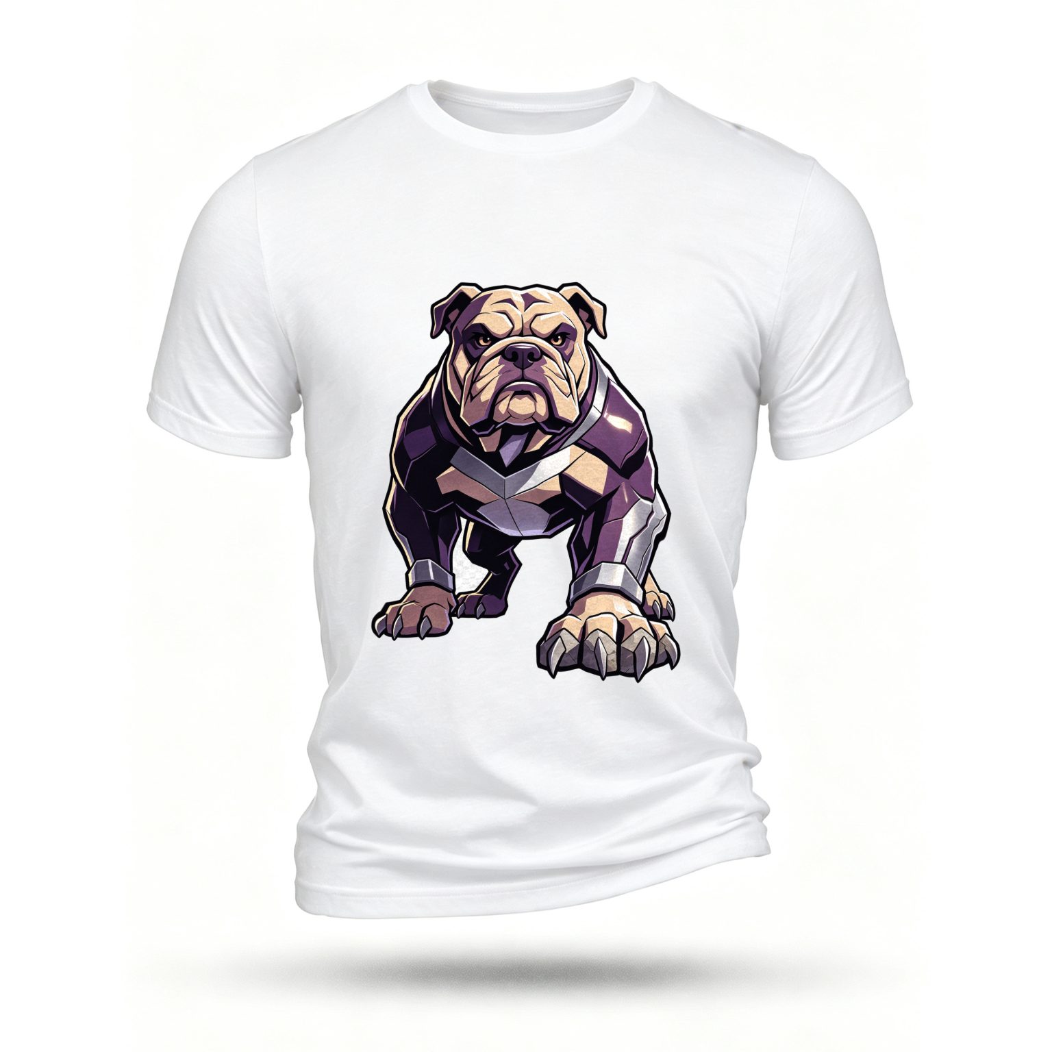 White T-shirt, front print