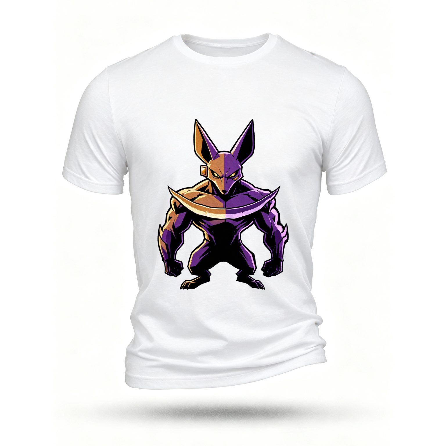 White T-shirt, front print
