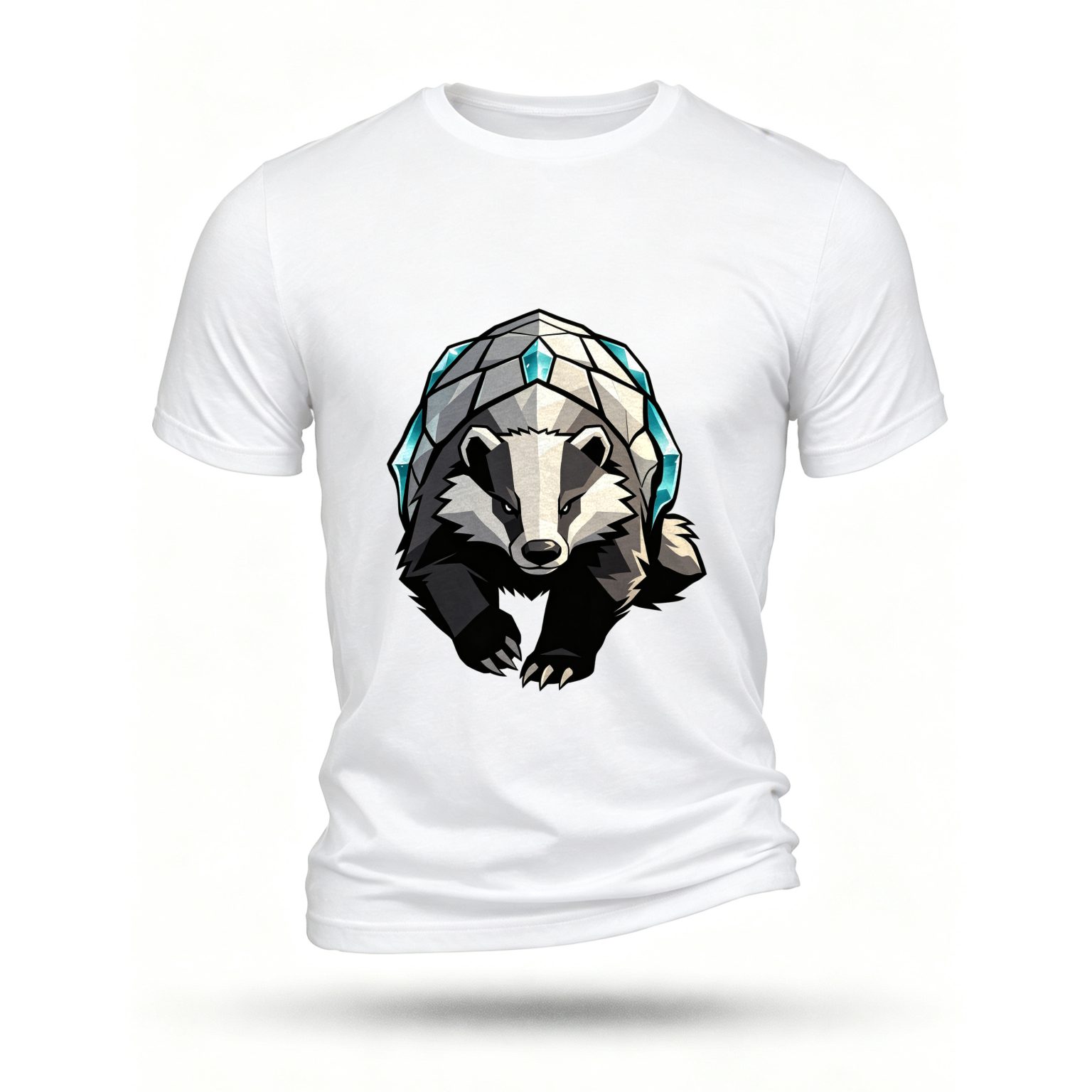 White T-shirt, front print