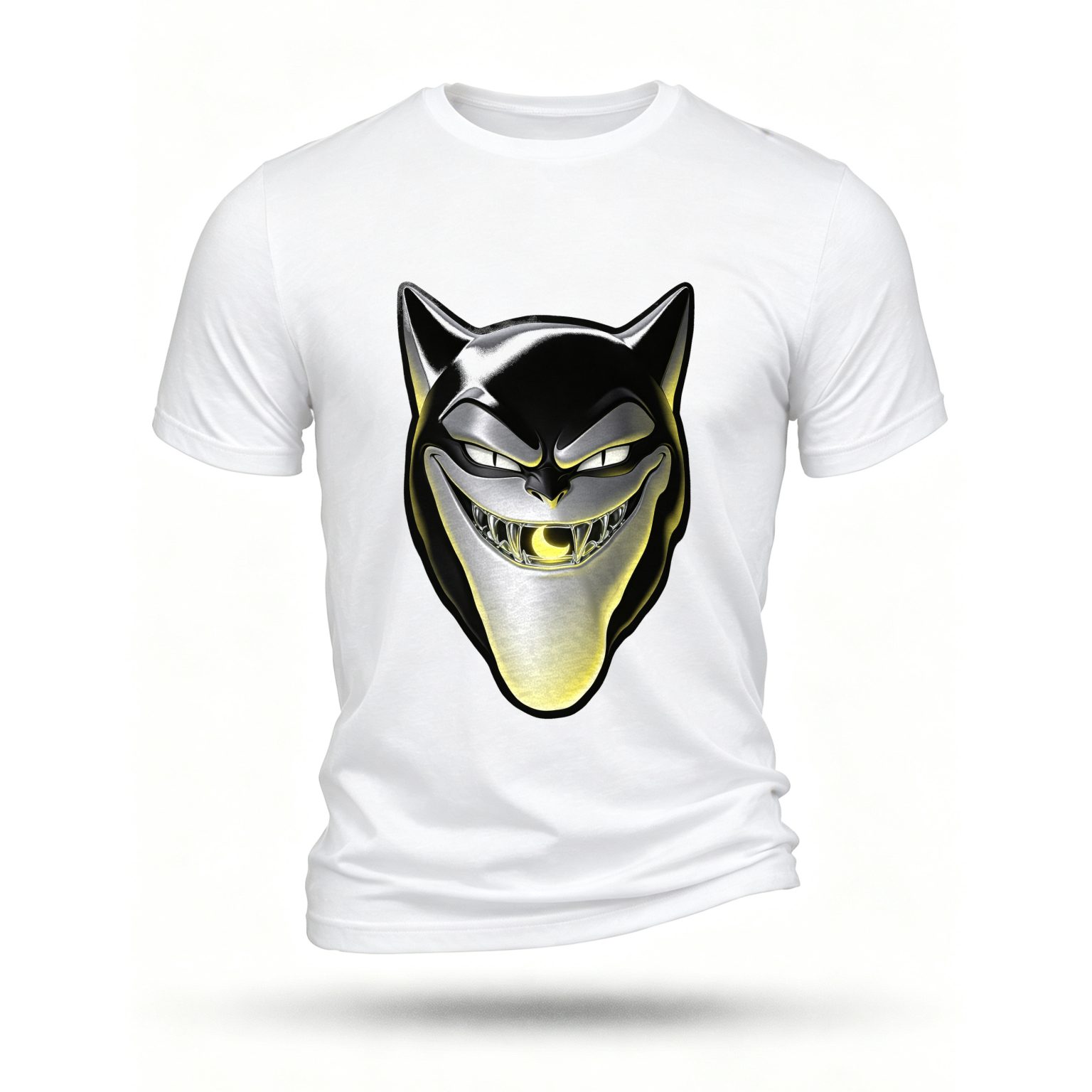 White T-shirt, front print